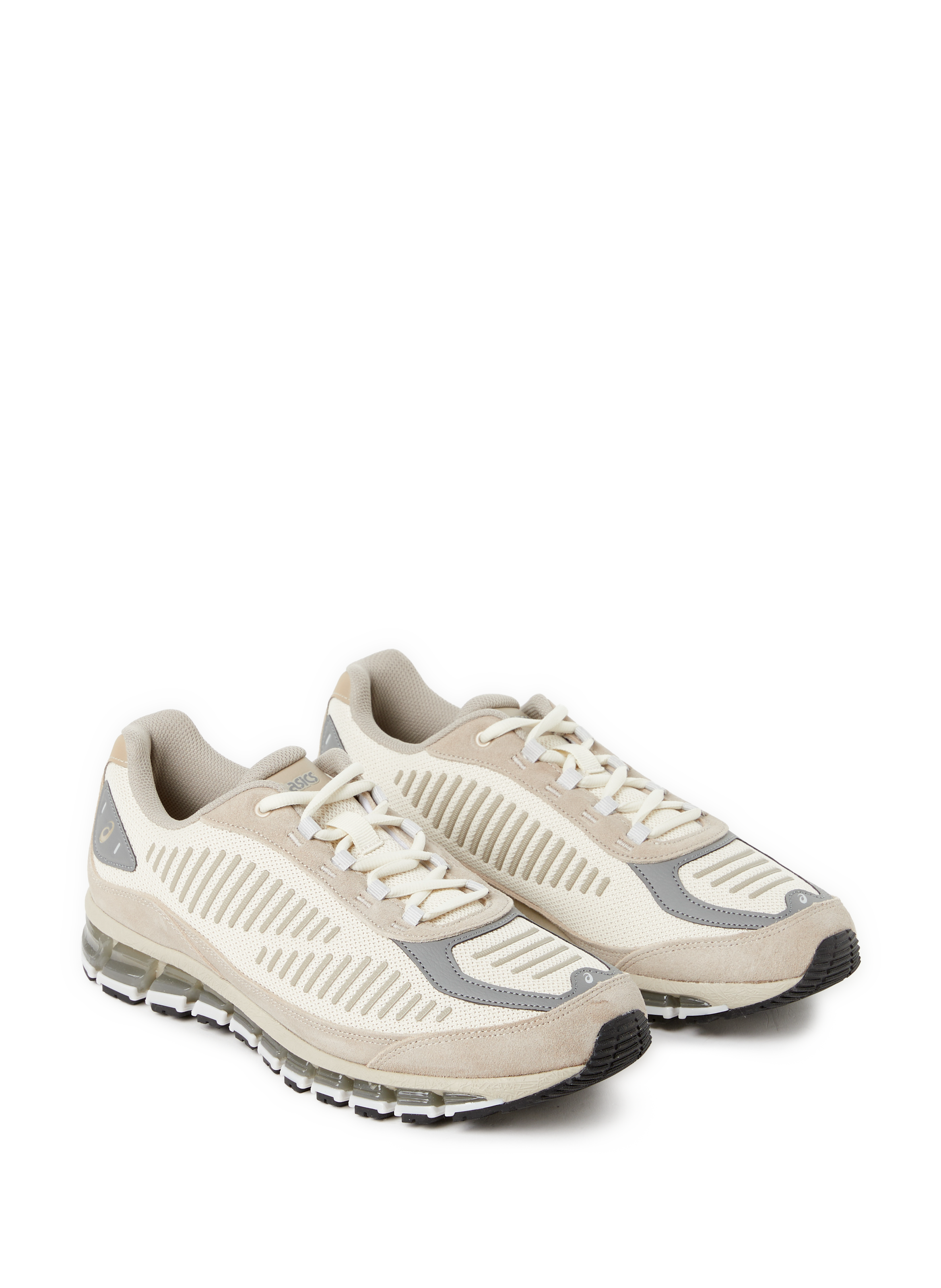 Bi-material sneakers ASICS Beige