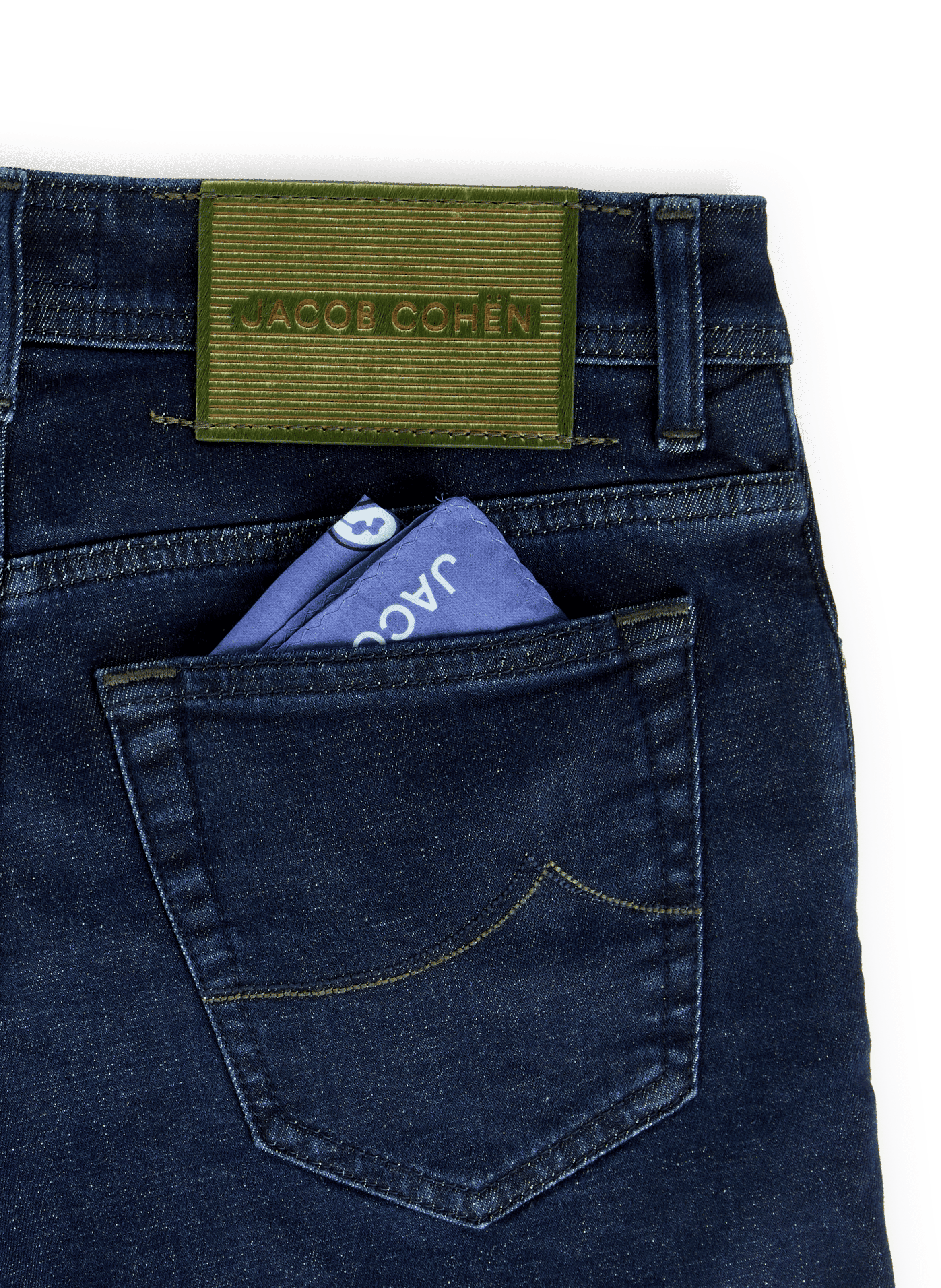 Straight-leg jeans in blended cotton JACOB COHEN Blue