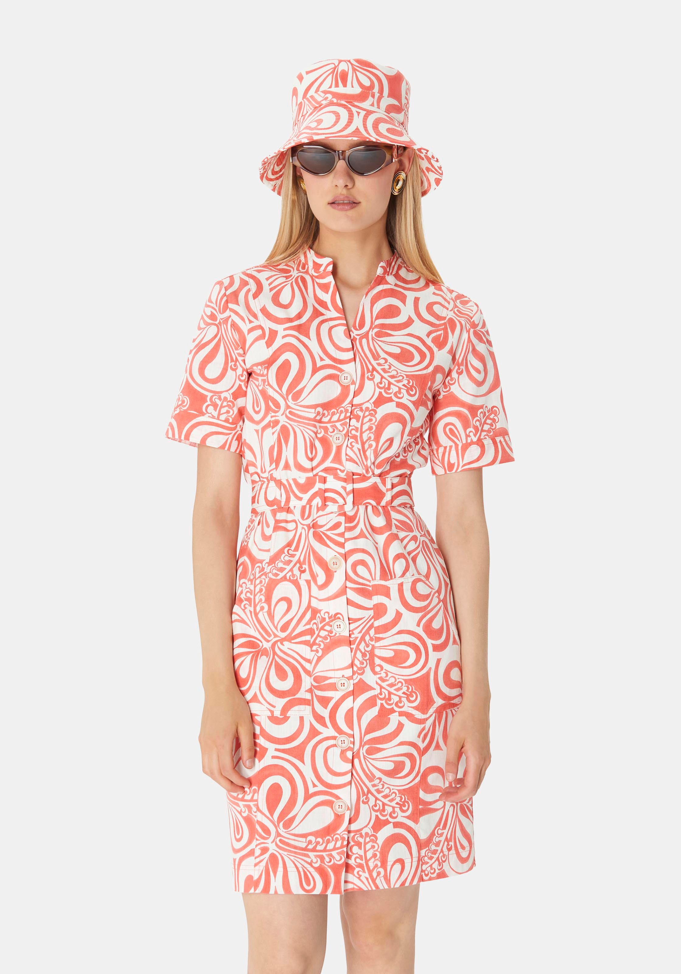 Robe rosemarine TARA JARMON Orange