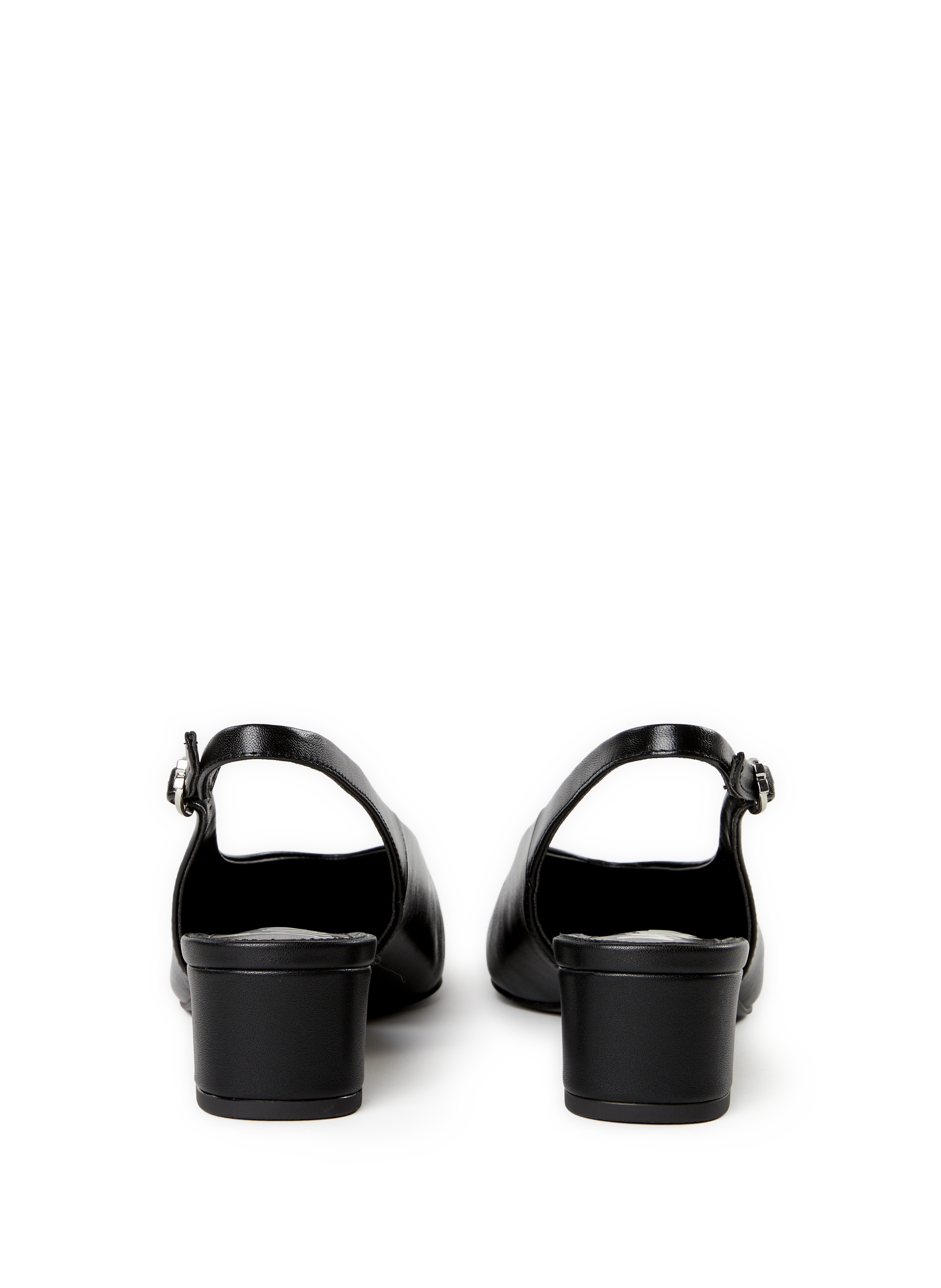 Sling-back Ronnie en cuir de mouton SAM EDELMAN Noir