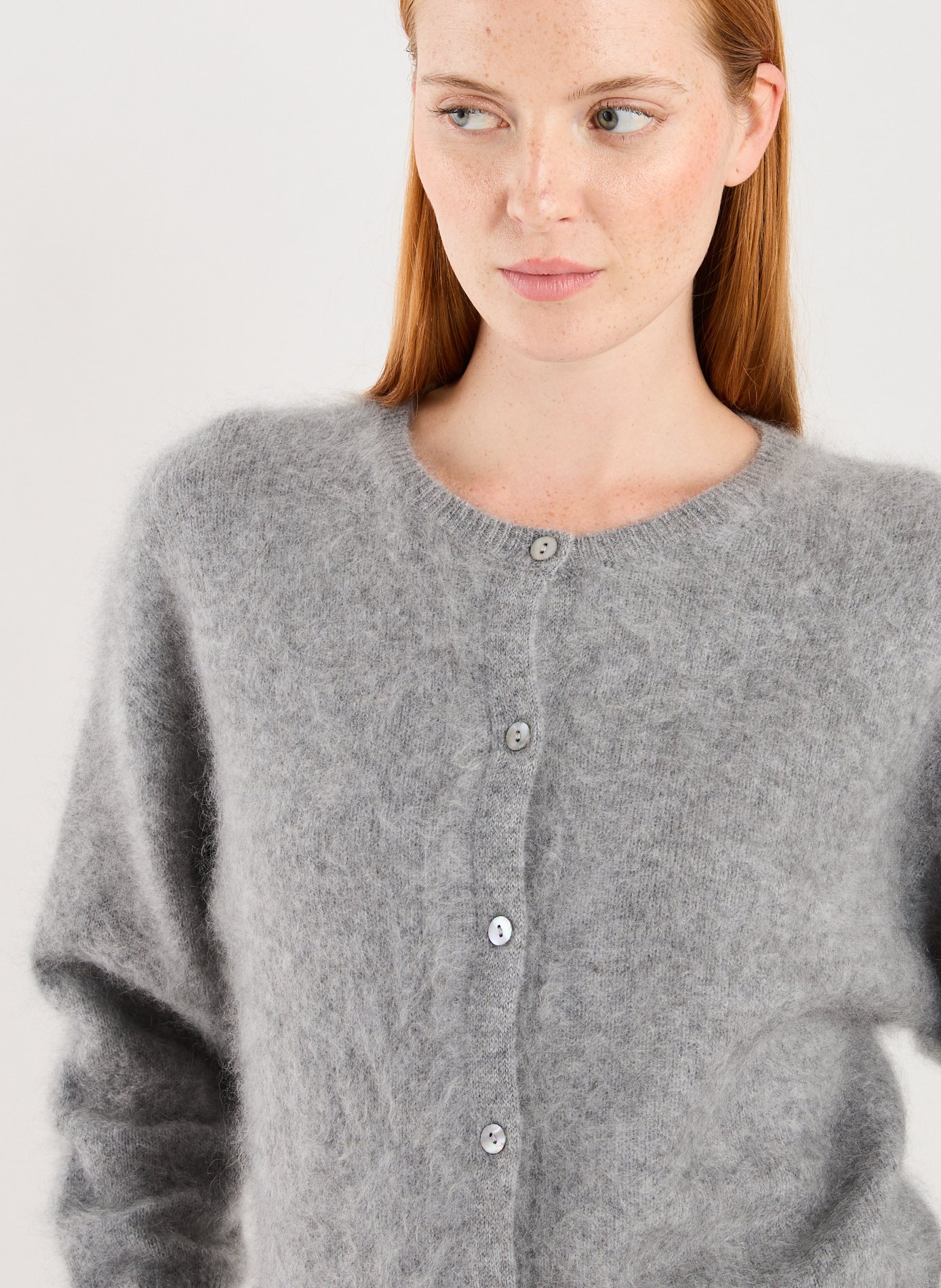 Cardigan en cachemire ALMADA Gris