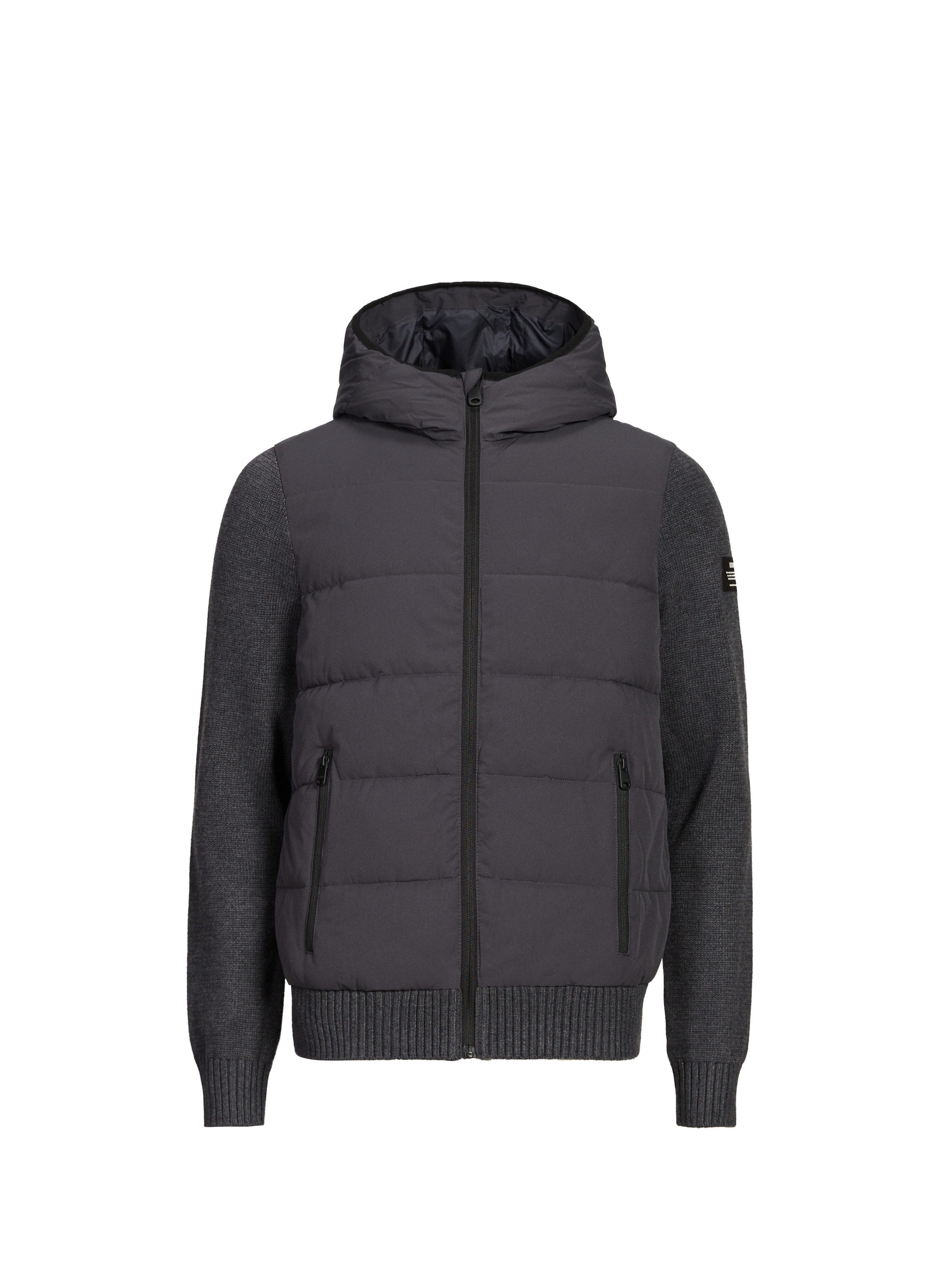Bale two-material jacket ECOALF Grey