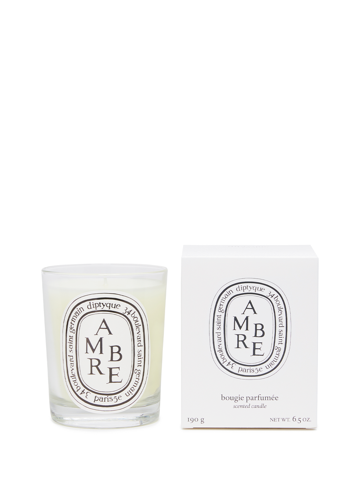 Bougie classique Ambre DIPTYQUE No color