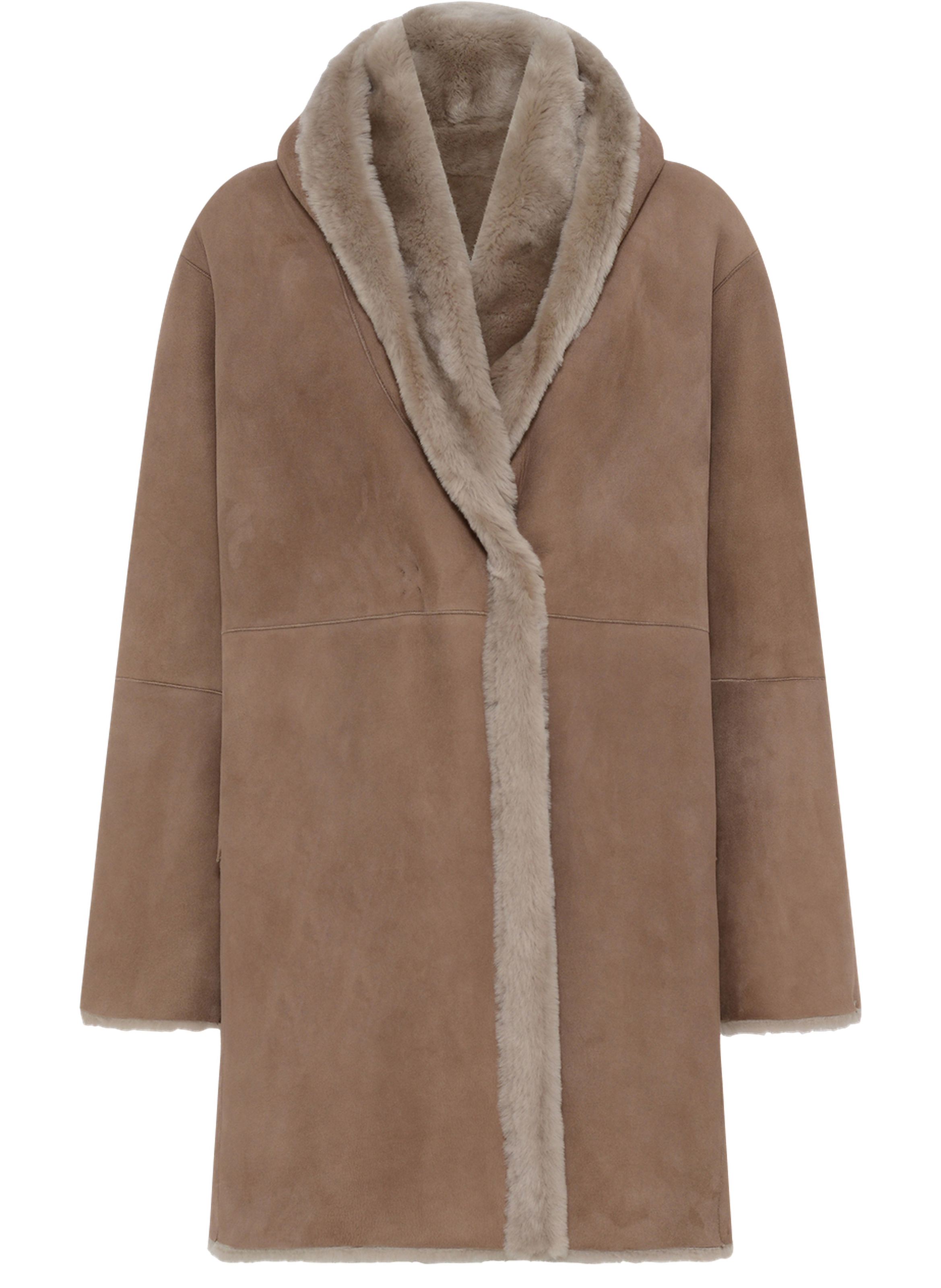 Peau lainée réversible -malia GERARD DAREL Marron