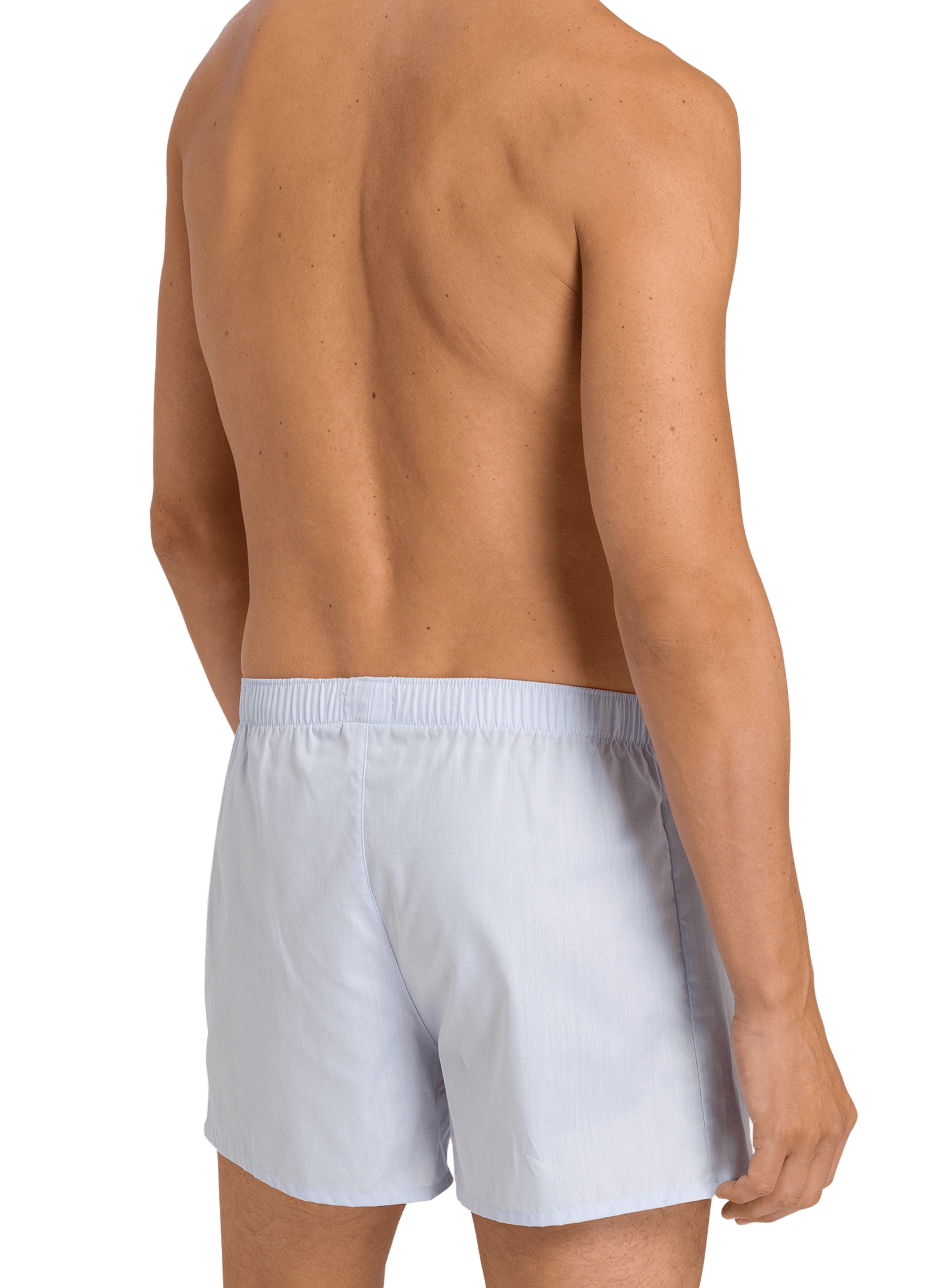 Cotton boxer shorts HANRO Blue