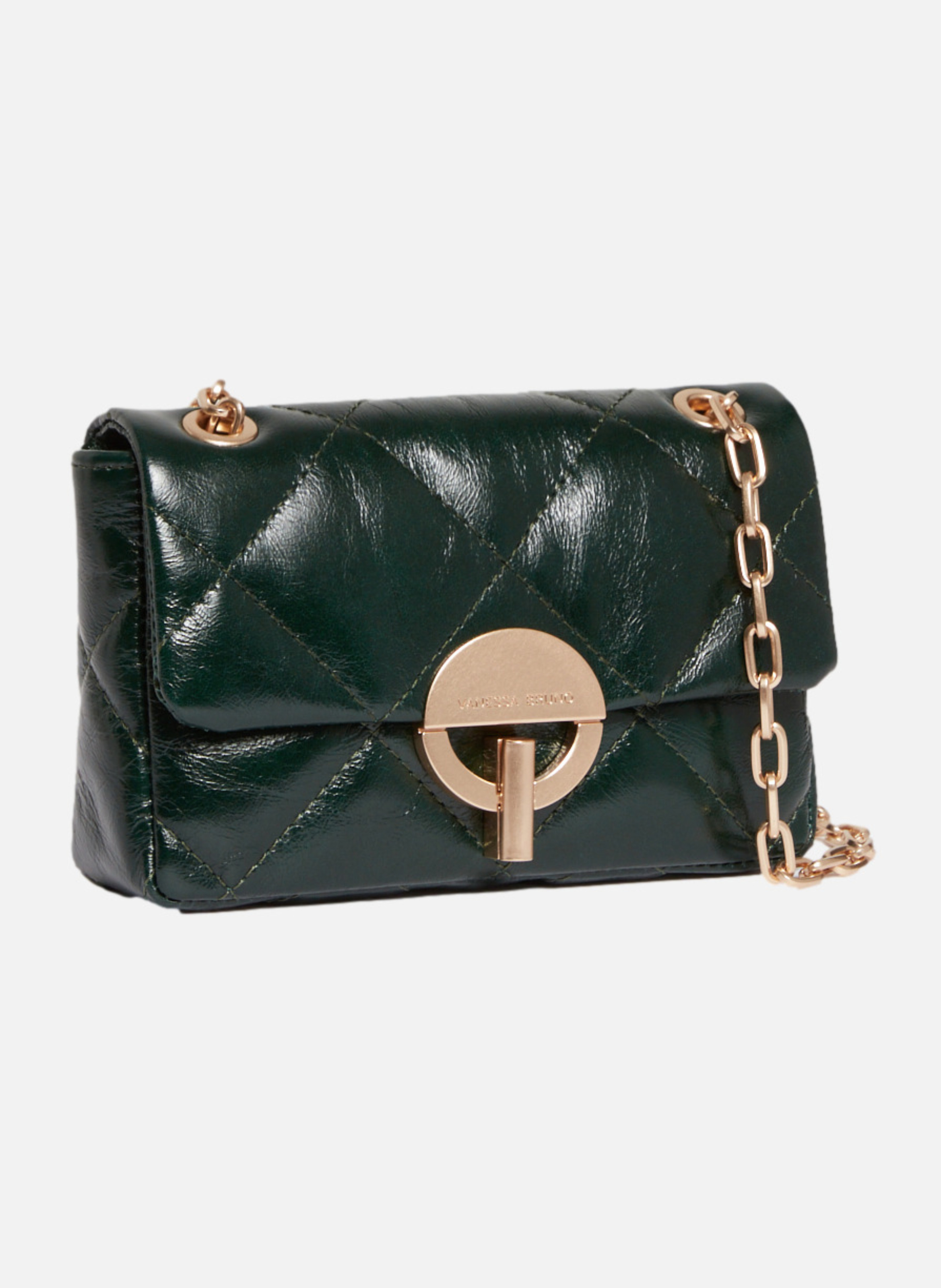 Petit sac moon en cuir VANESSA BRUNO Vert