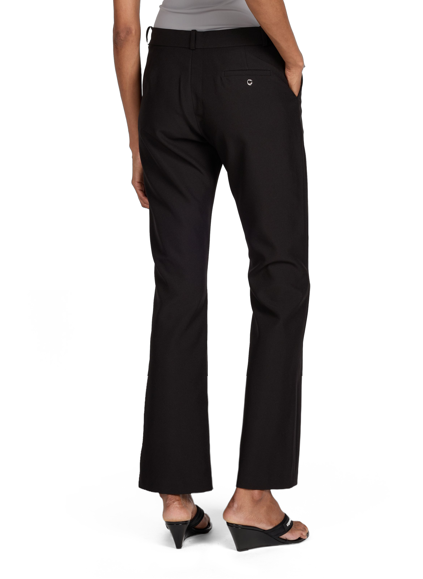 <p>Trousers bootcut plain</p> COPERNI Black