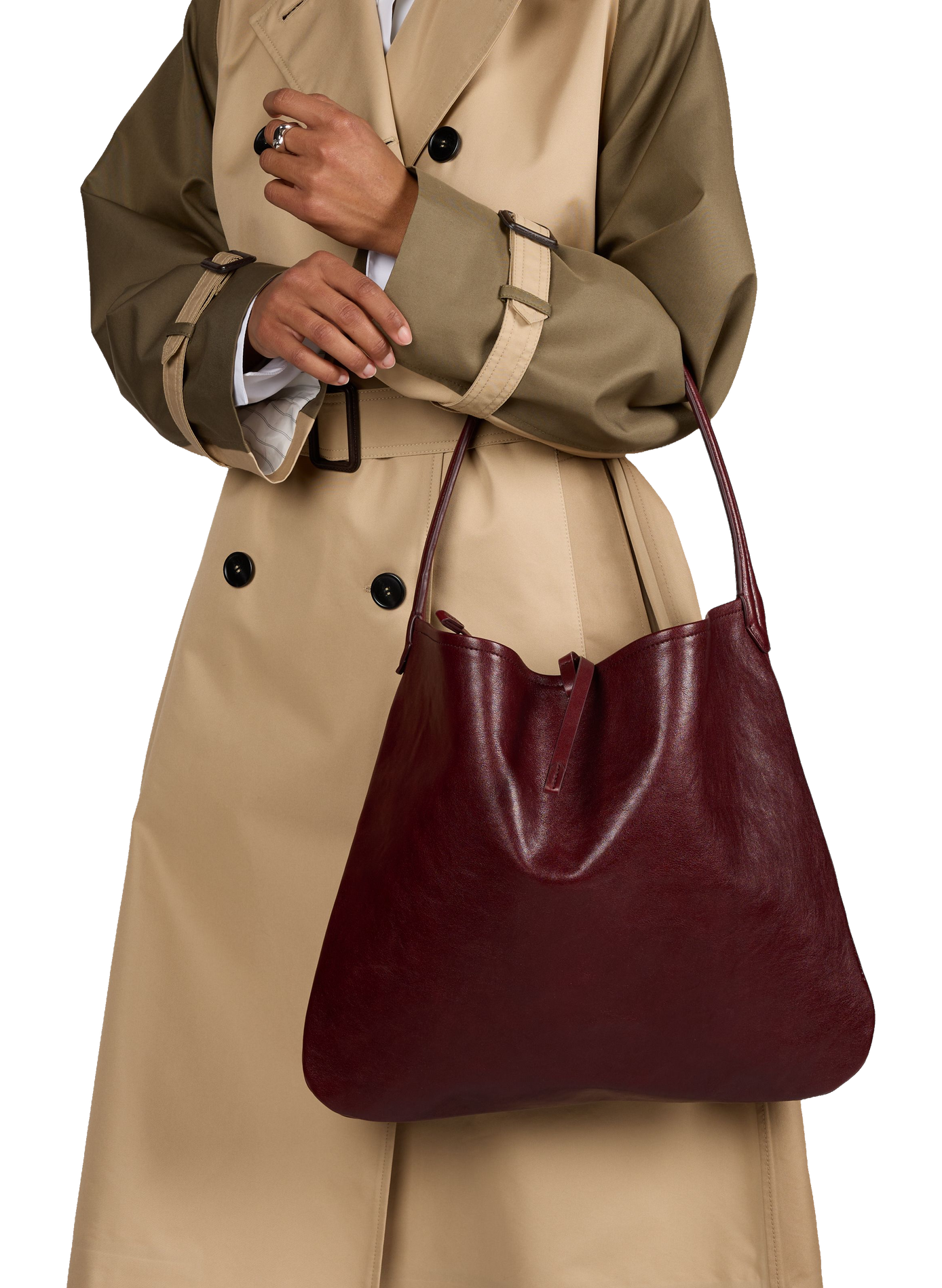 Handbag 10 Rue du Perce BONASTRE Red