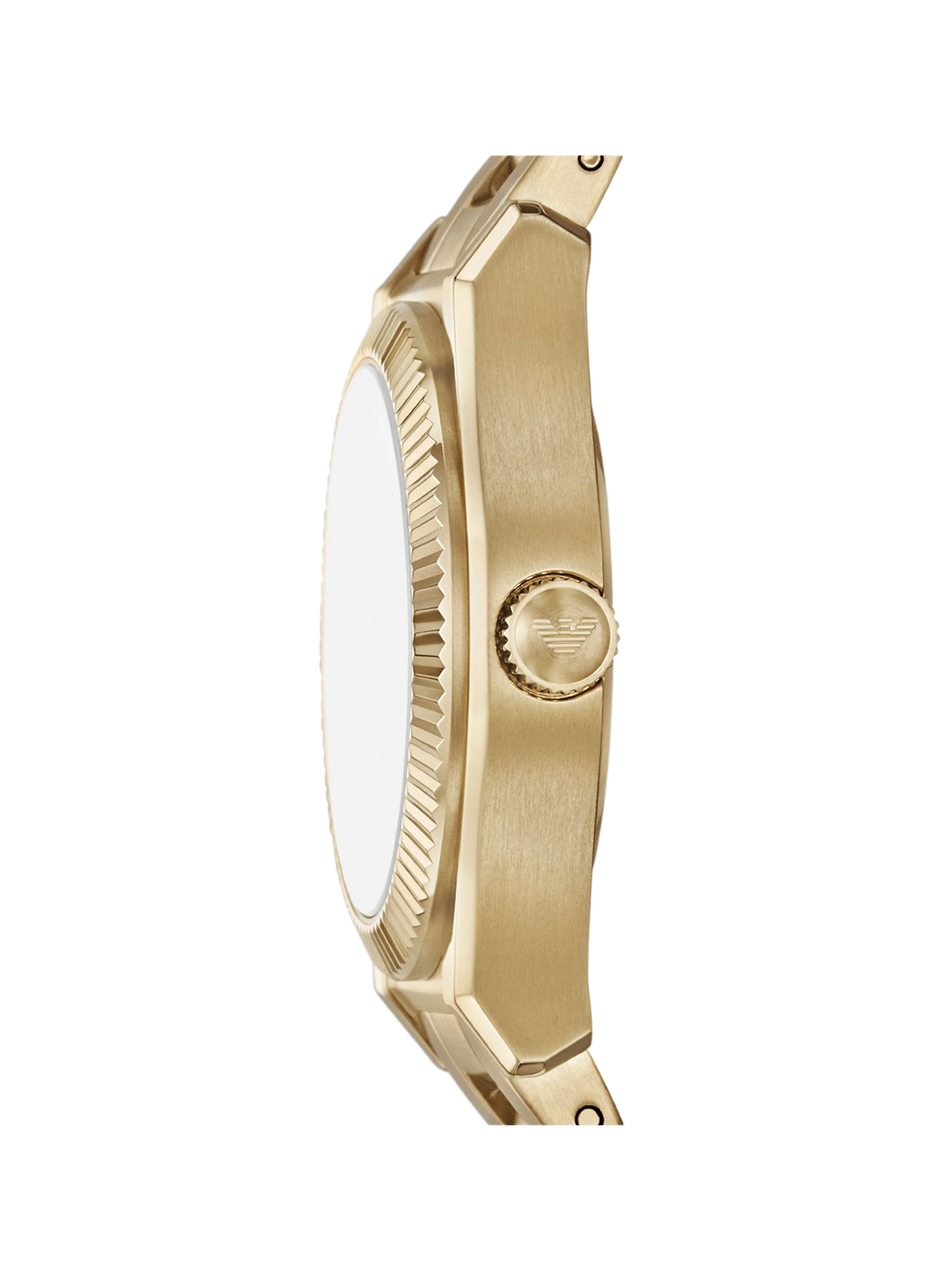 Montre quartz en acier inoxydable ARMANI MONTRES Blanc