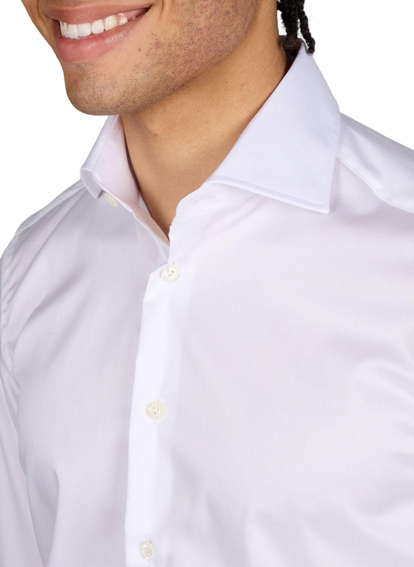 Chemise en coton VAN LAACK Blanc