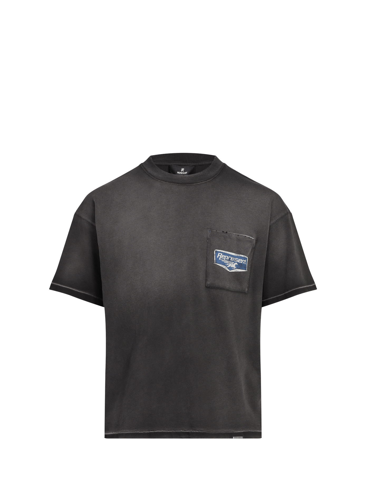 T-shirt imprimé en coton REPRESENT Gris