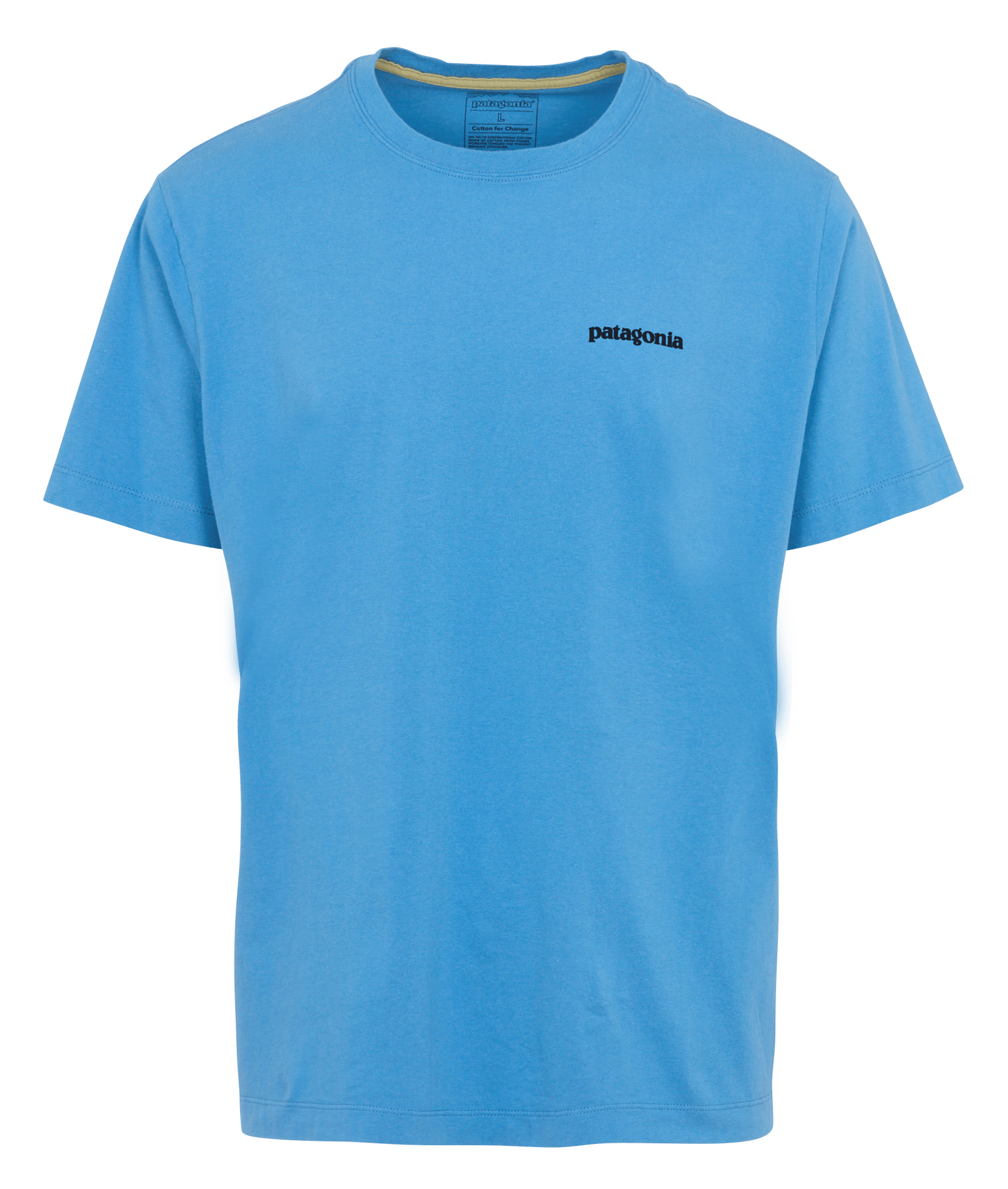 Tee-shirt oversize col rond en coton bio sérigraphié PATAGONIA Blauw