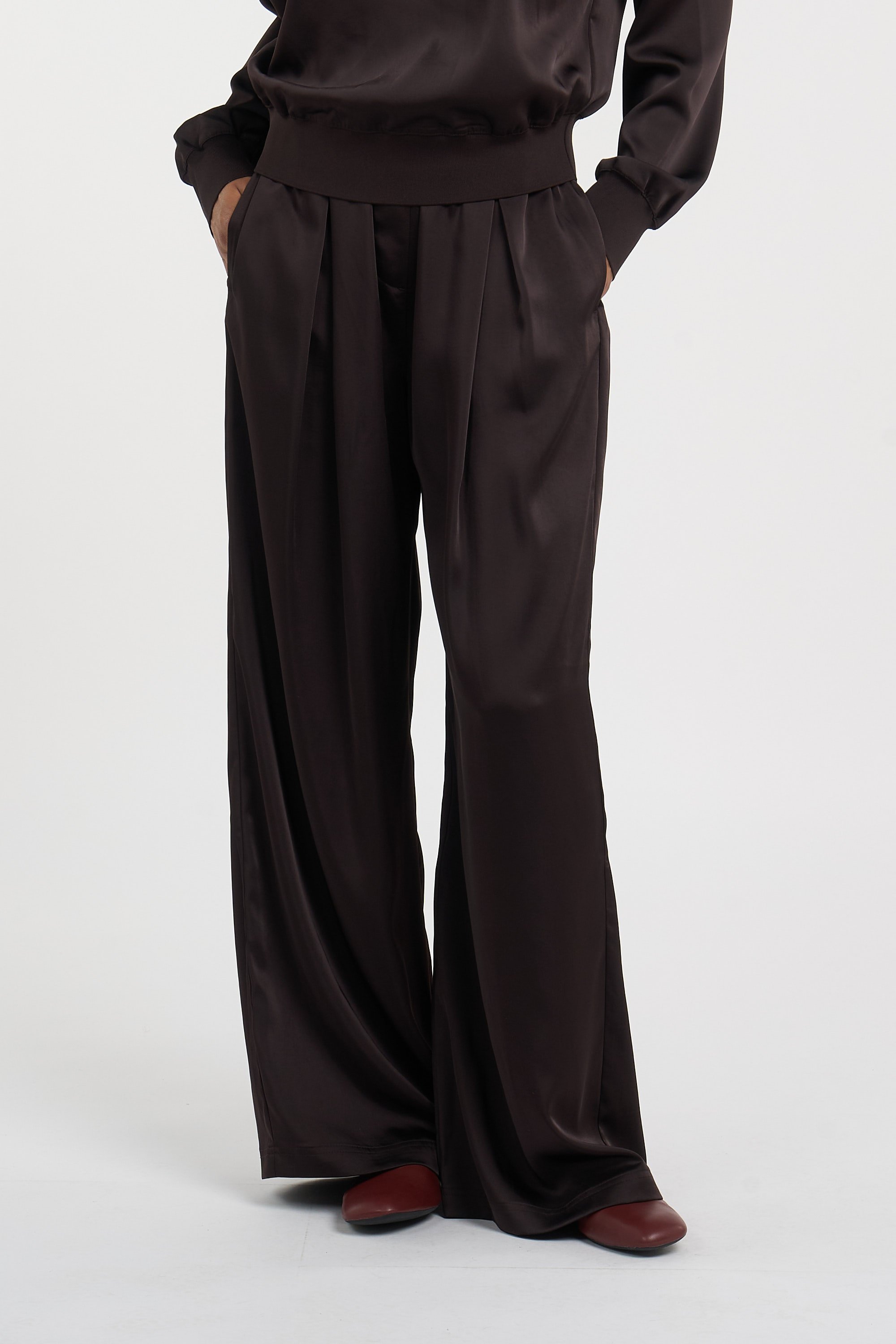 Pantalon pantalon LACOSTE Marron