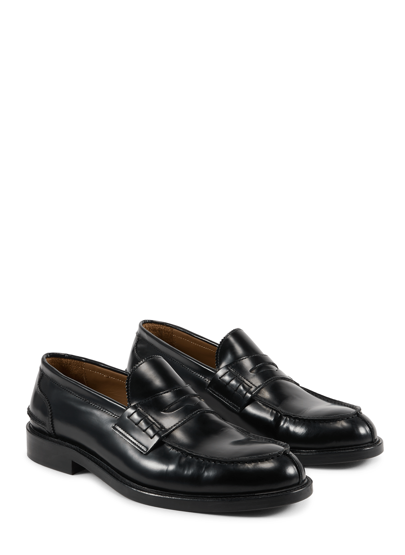 Leather loafers SAISON 1865 Black