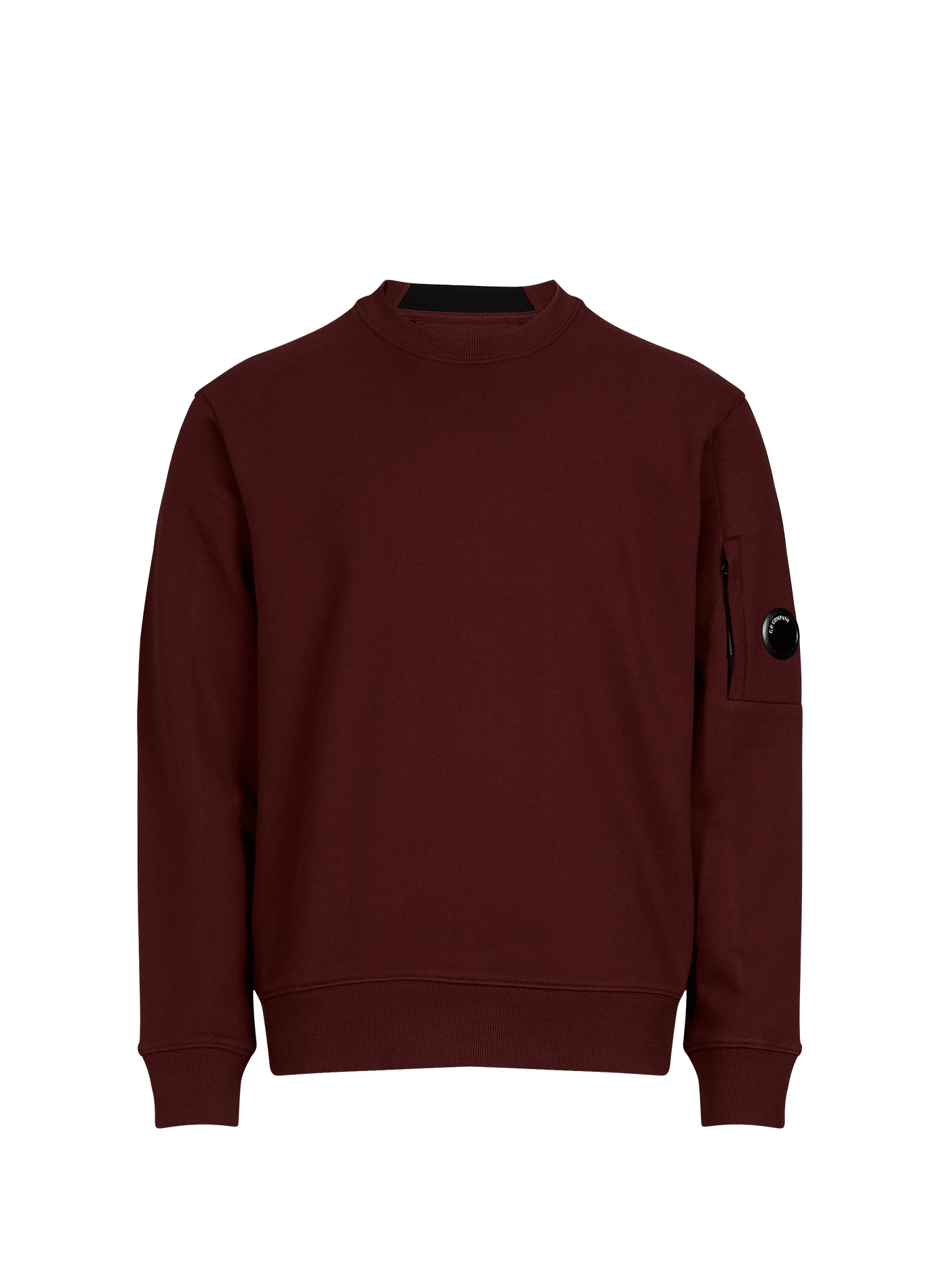 Sweat droit en coton CP COMPANY Rouge