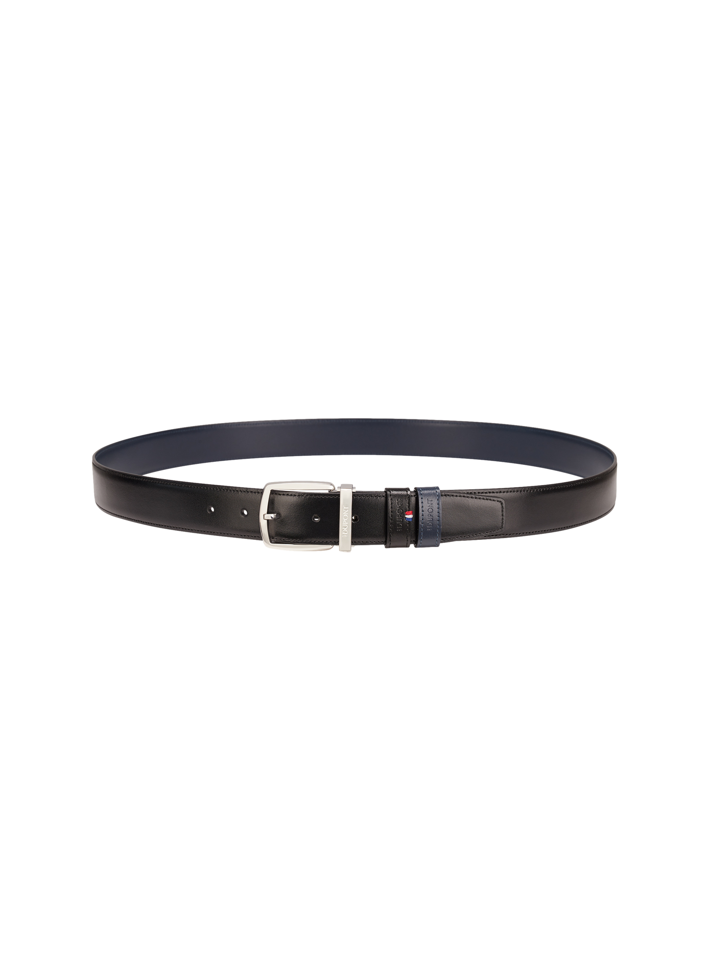 Reversible leather Line D belt S.T. DUPONT Black