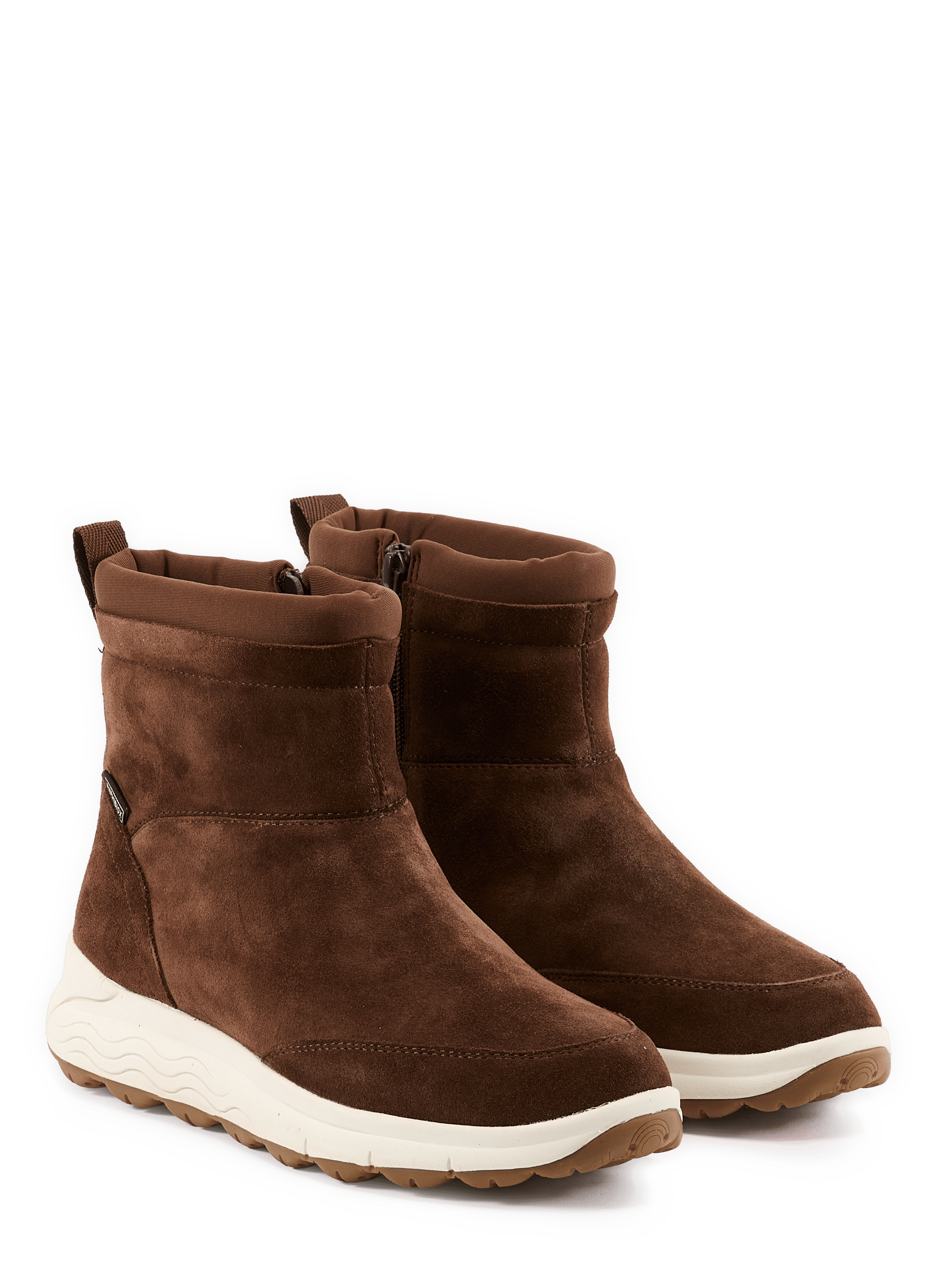 Spherica 4x4 Stiefeletten aus gemischtem Kalbsleder GEOX Braun