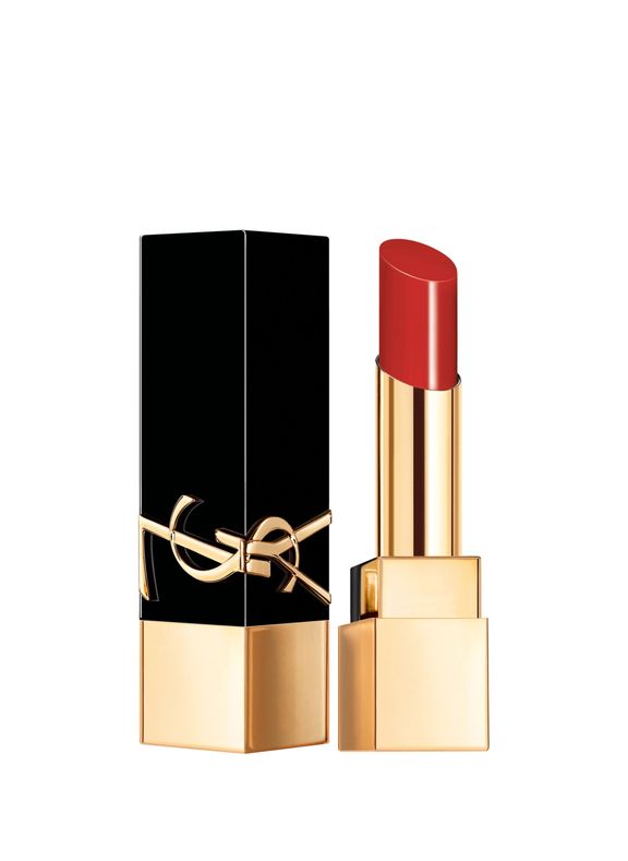 YVES SAINT LAURENT Rouge Pur Couture long-wear glossy lipstick Red