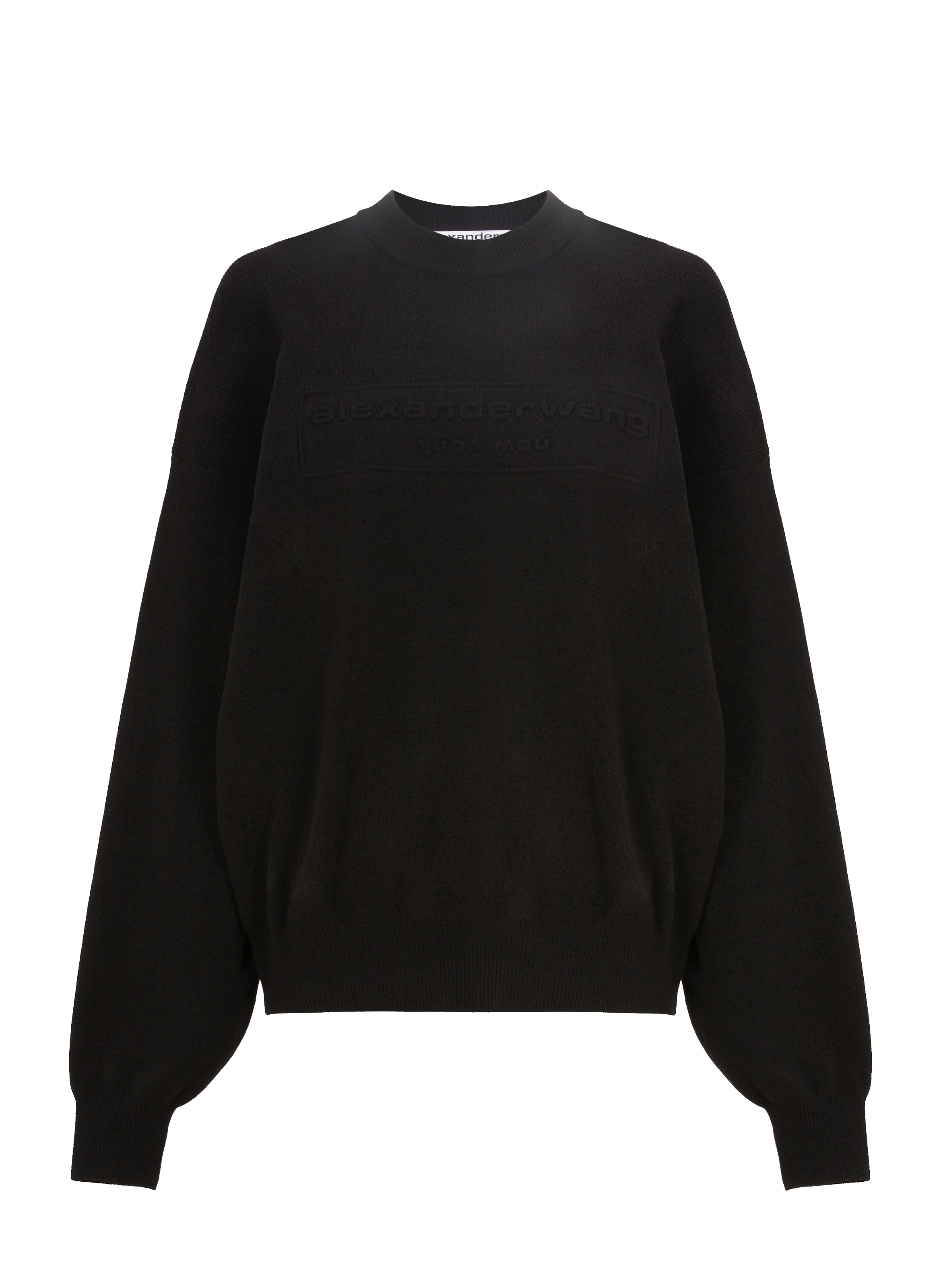 Pull logotypé ALEXANDER WANG Noir