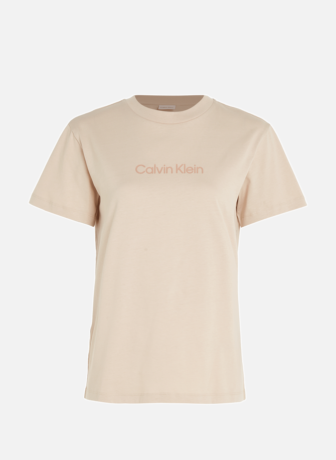 T-Shirt en coton avec logo CALVIN KLEIN