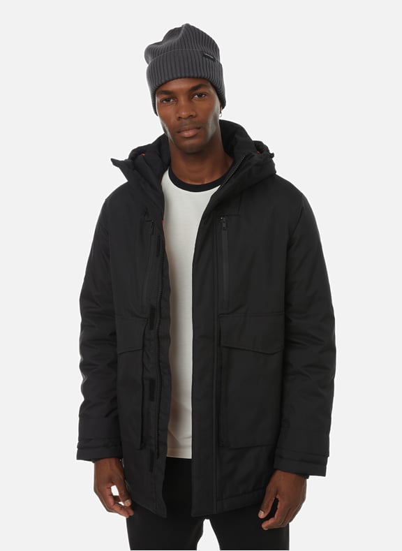 Hooded jacket Black by 45.EW 45.EW Hooded jacket Black