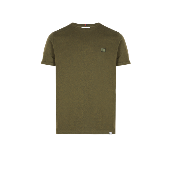 Les Deux Plain Cotton T-shirt In Green
