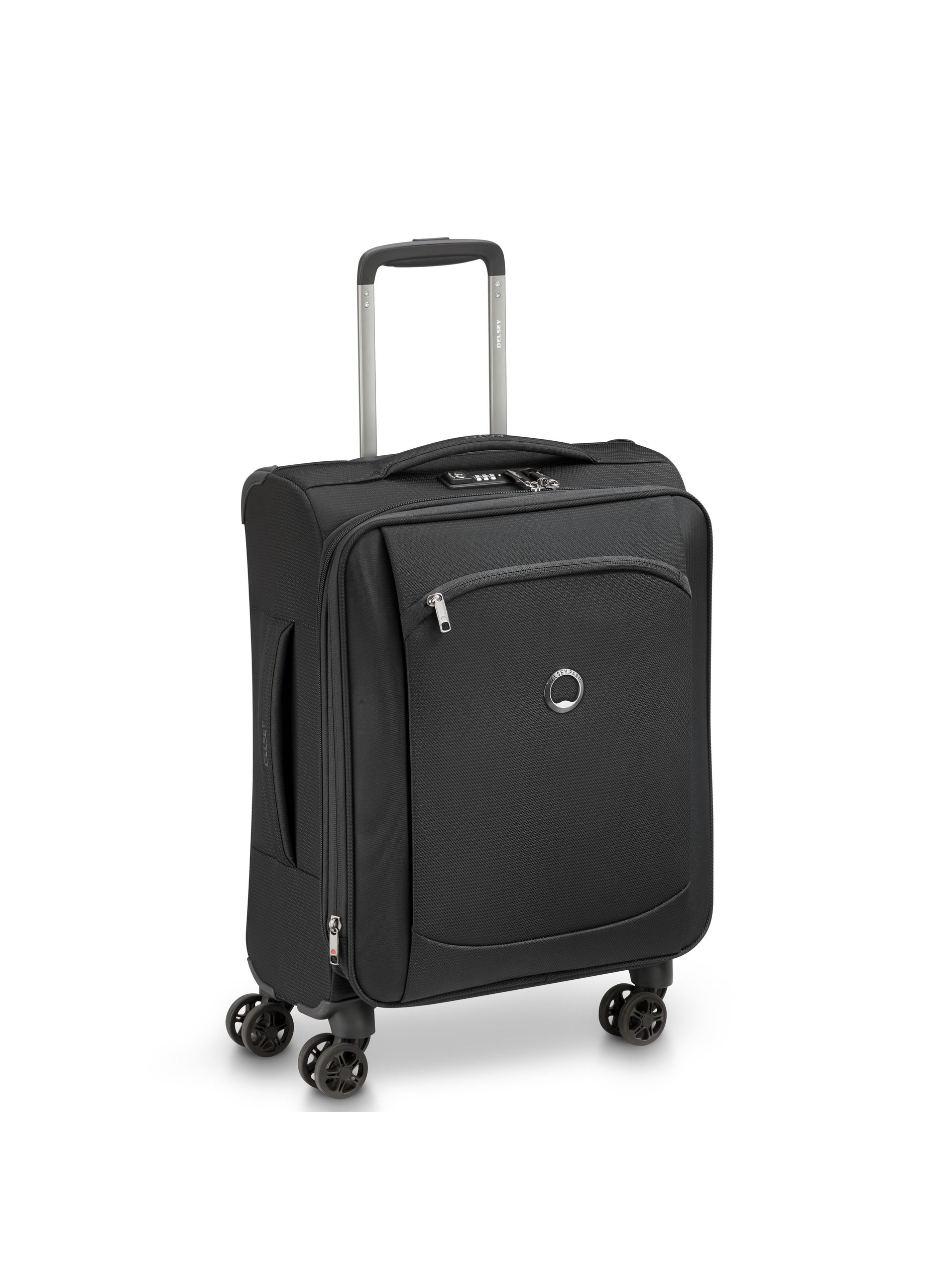 Valise cabine souple taille s - montmartre air 2.0 DELSEY PARIS Noir