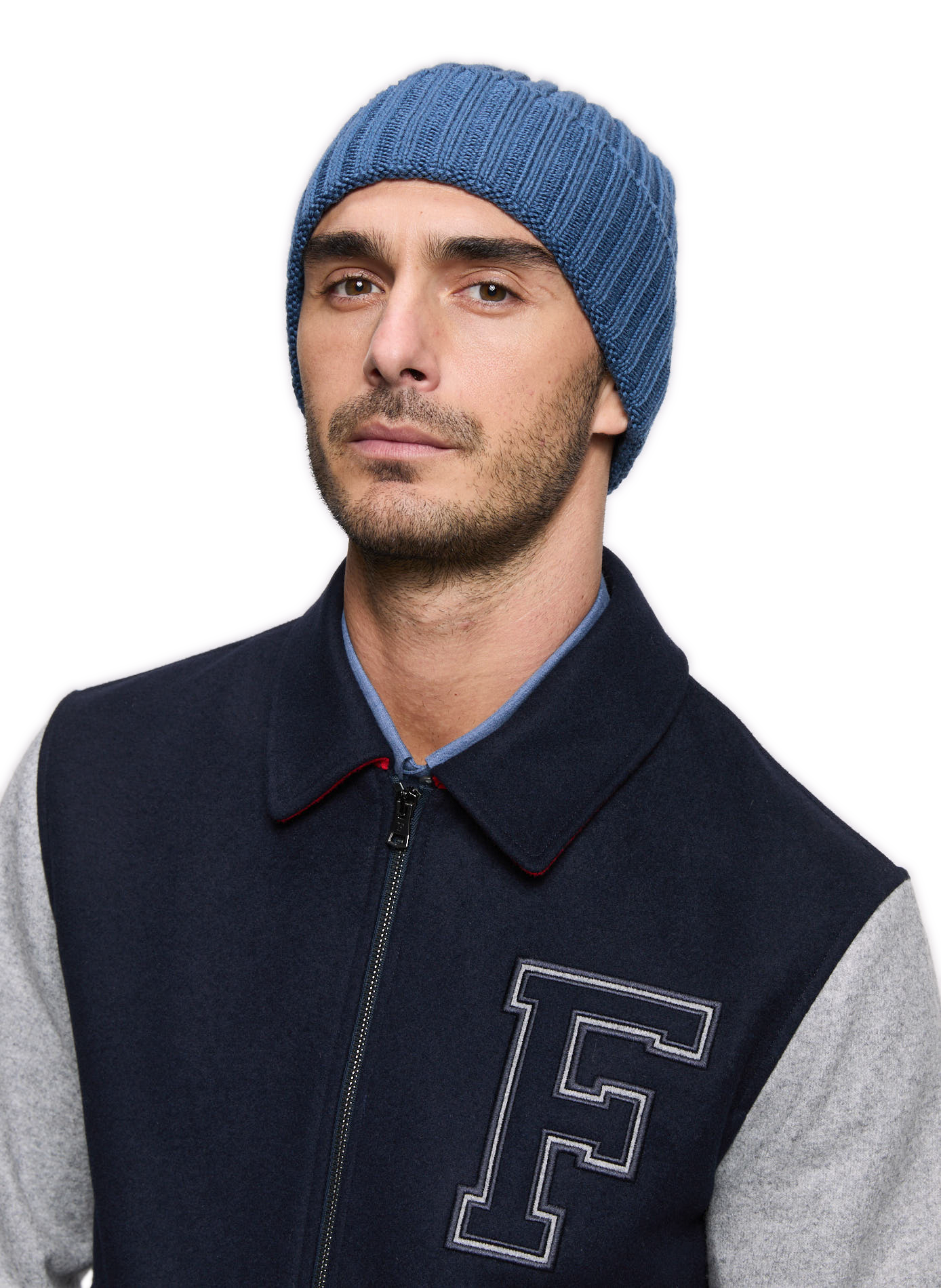 Logo beanie SAISON 1865 Blue