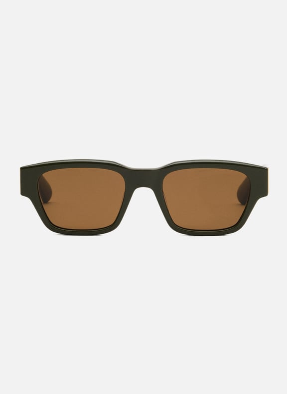 Lunettes de soleil ami de coeur unisexes Vert by AMI PARIS AMI PARIS Lunettes de soleil ami de coeur unisexes Vert