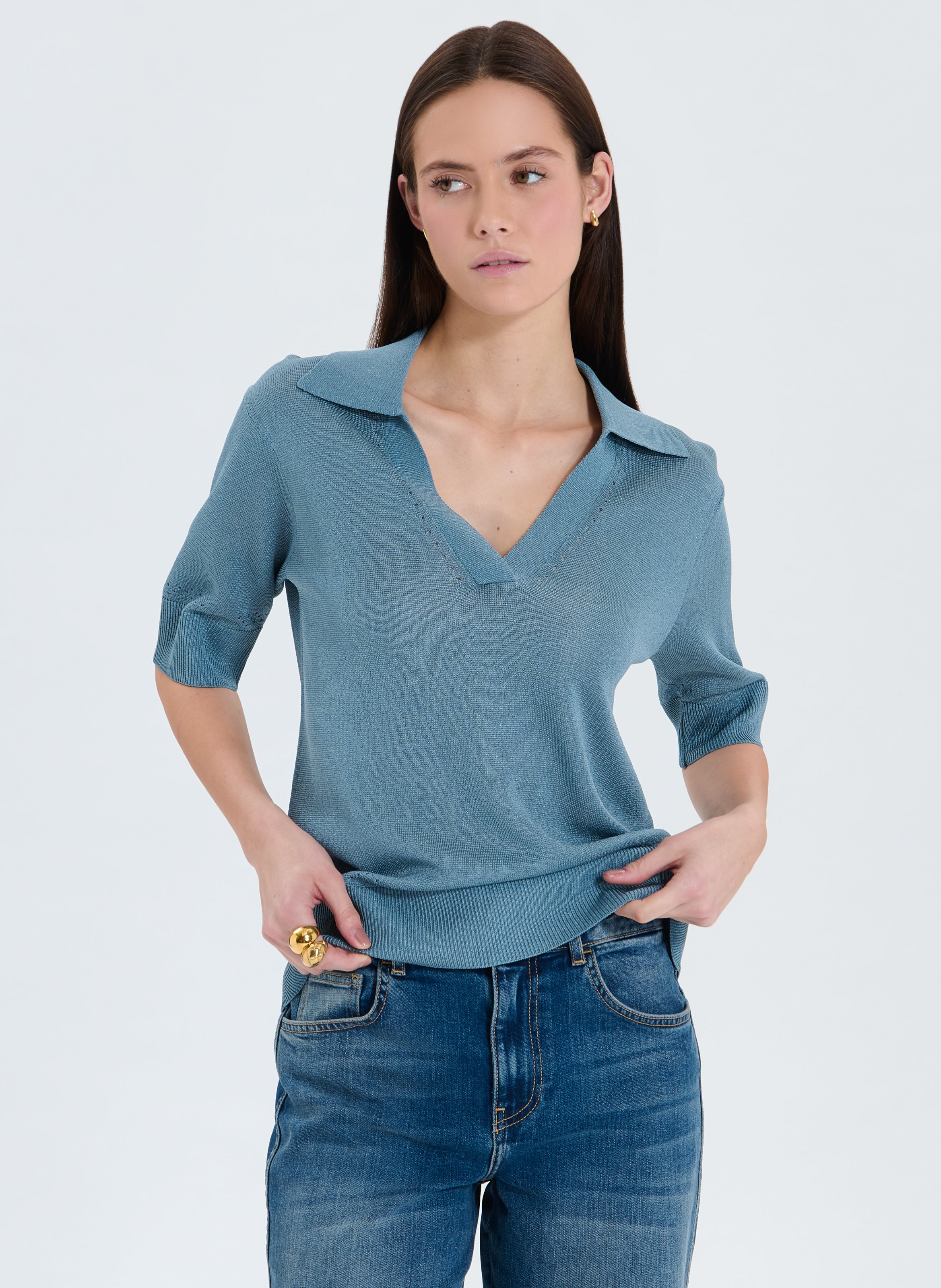 Pull  namba ZAPA Bleu