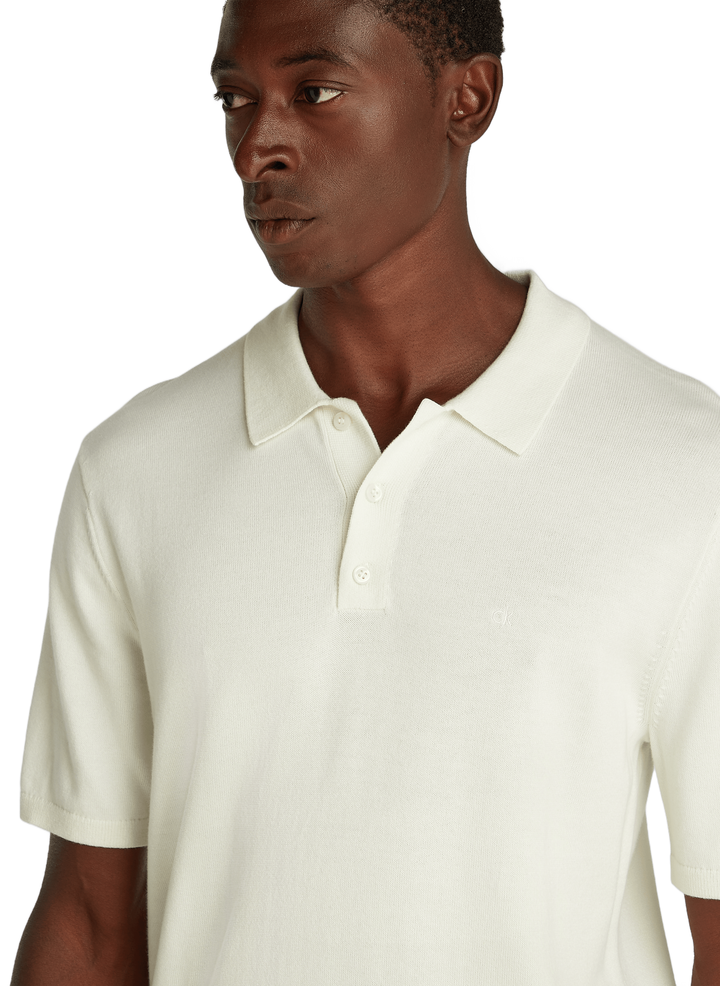 Polo en coton CALVIN KLEIN Beige