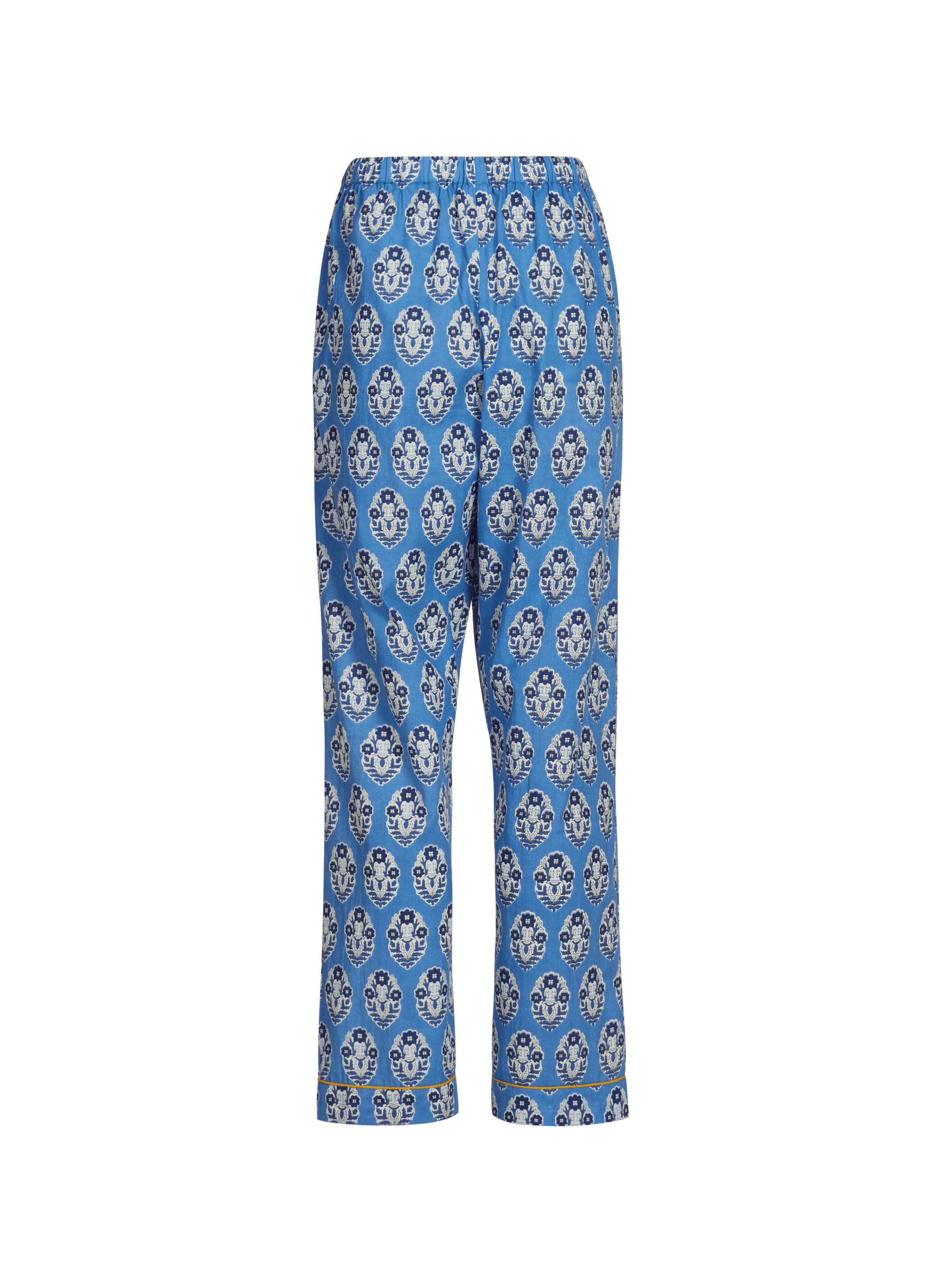 Printed cotton pyjama set GERMAINE DES PRÉS Blue
