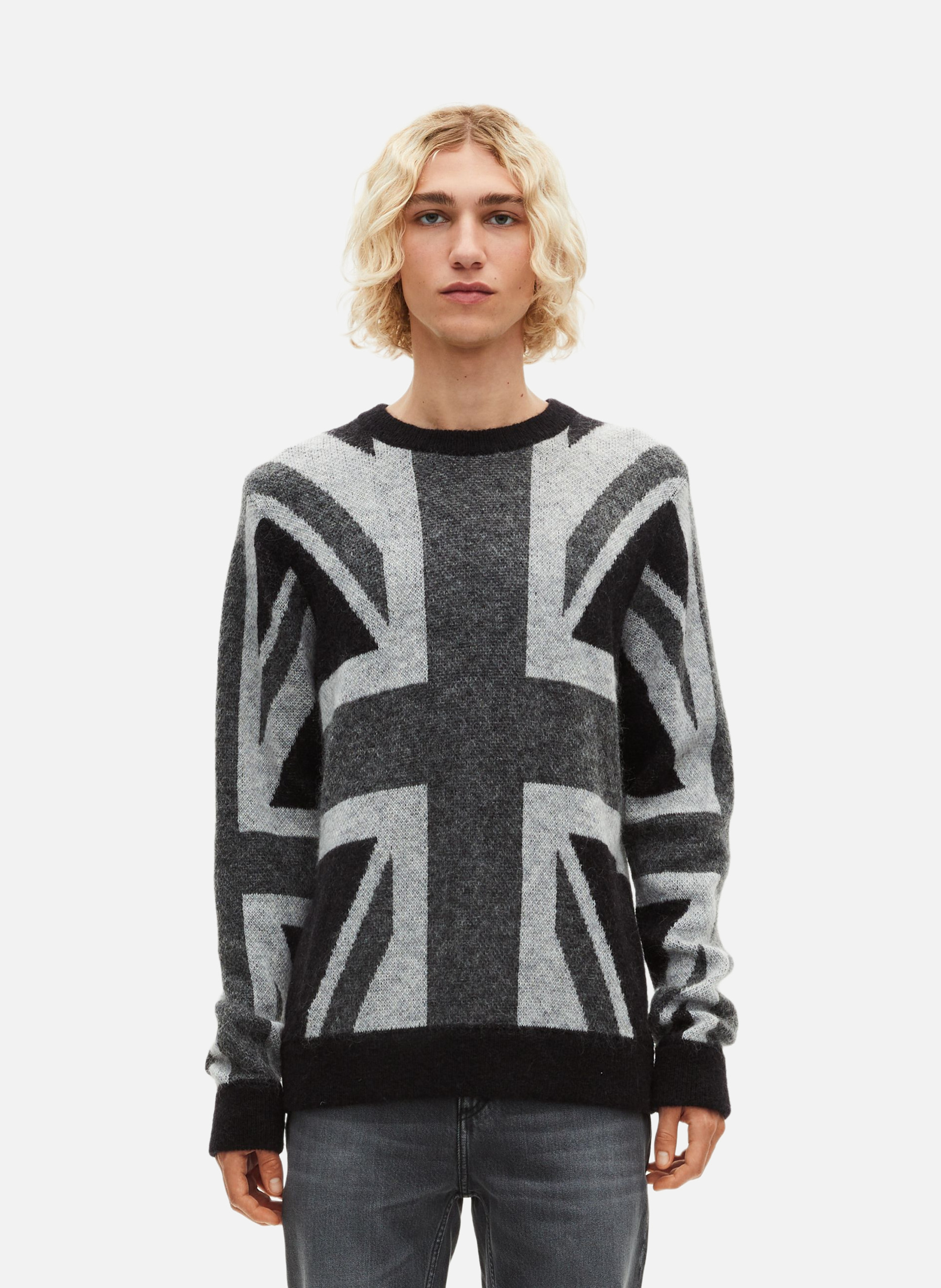 Pull drapeau anglais THE KOOPLES Noir