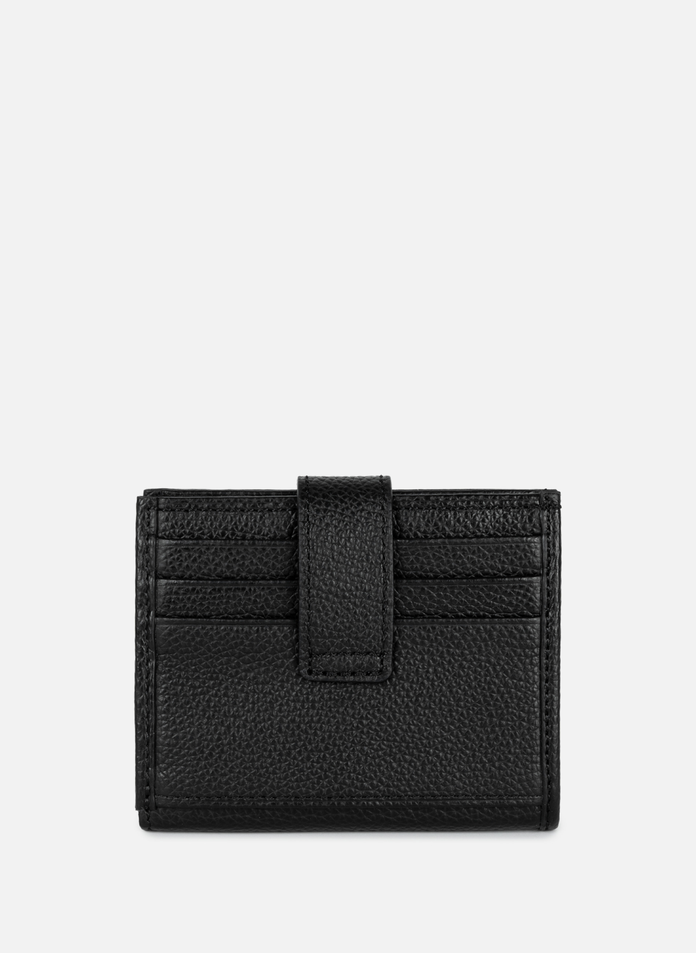 Porte-cartes - foulonné pm LANCASTER Noir