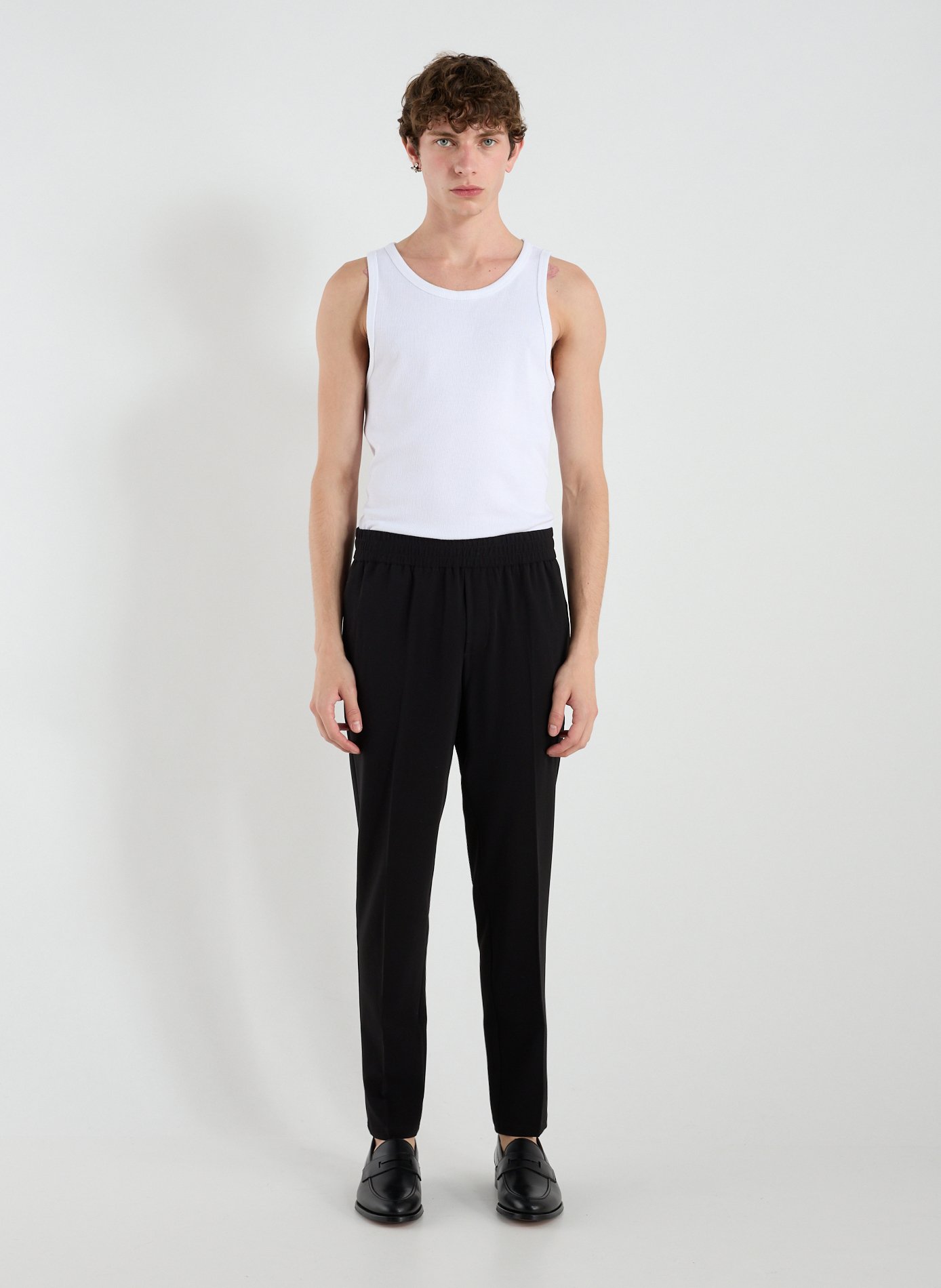 Slim fit trousers SAMSOE SAMSOE Black