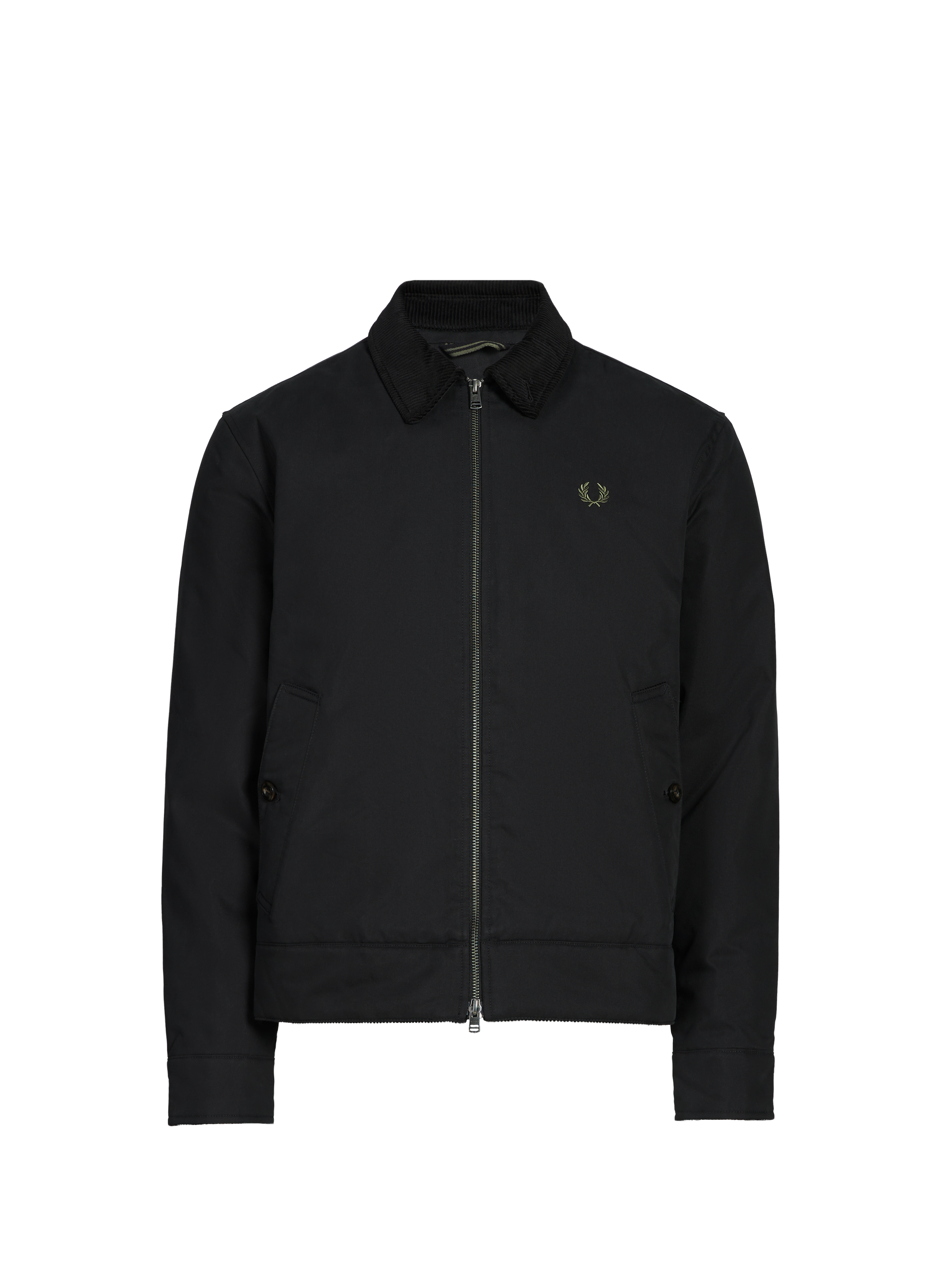 Blouson en coton mélangé FRED PERRY Noir