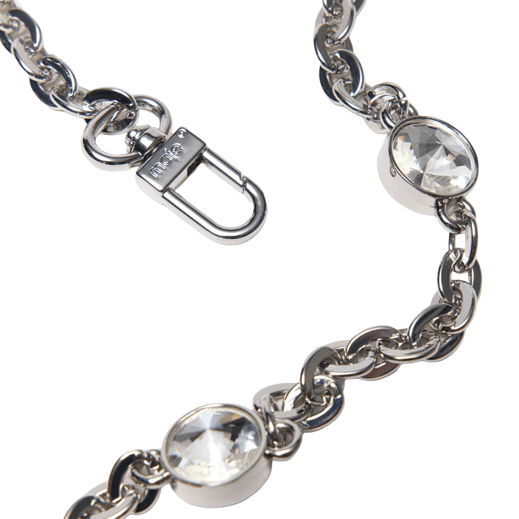 Bandoulière chaîne MAJE Argent