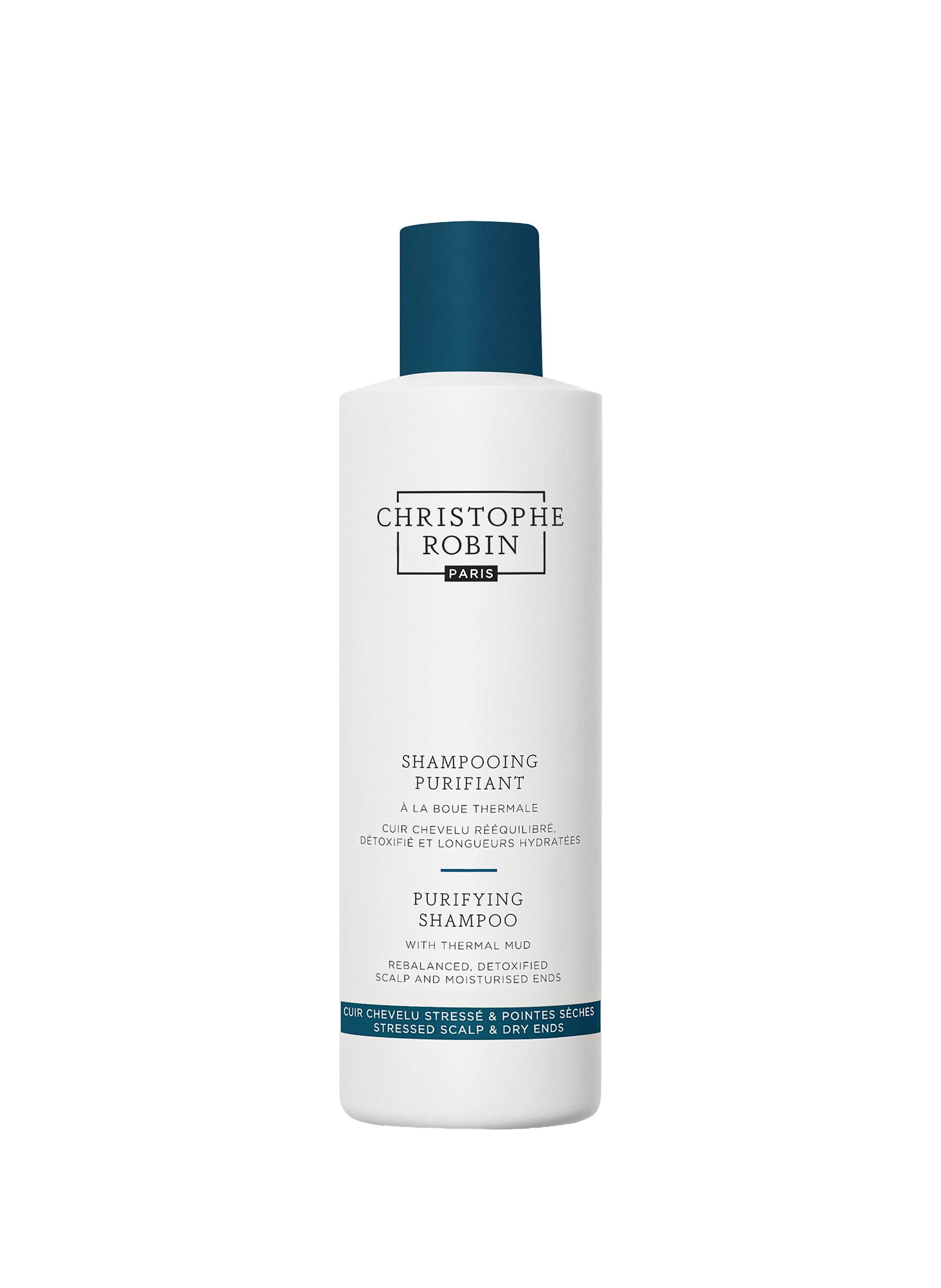 CHRISTOPHE ROBIN Purifying Shampoo with Thermal Mud No color