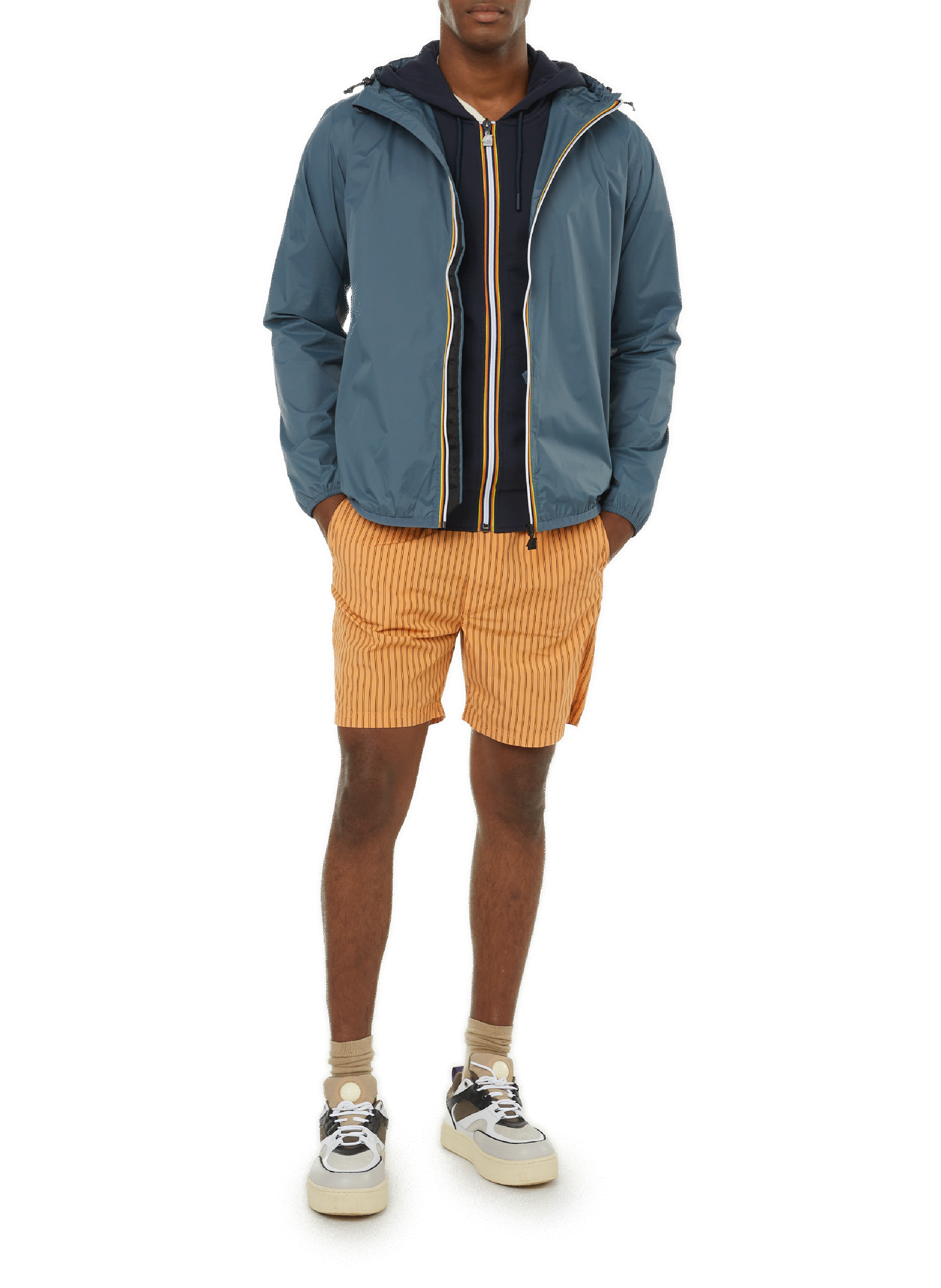 Veste coupe-vent Le vrai 3.0 Claude K-WAY Gris