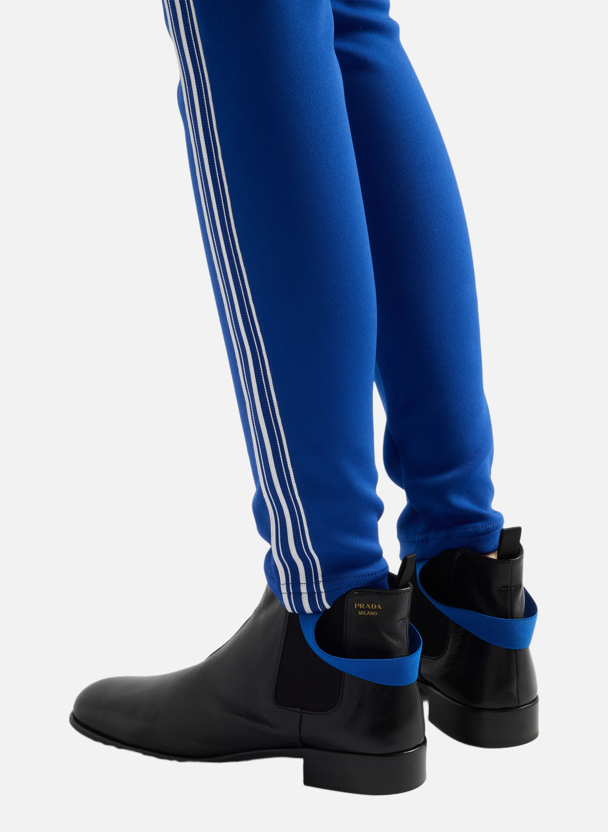 Bottines en cuir PRADA Noir