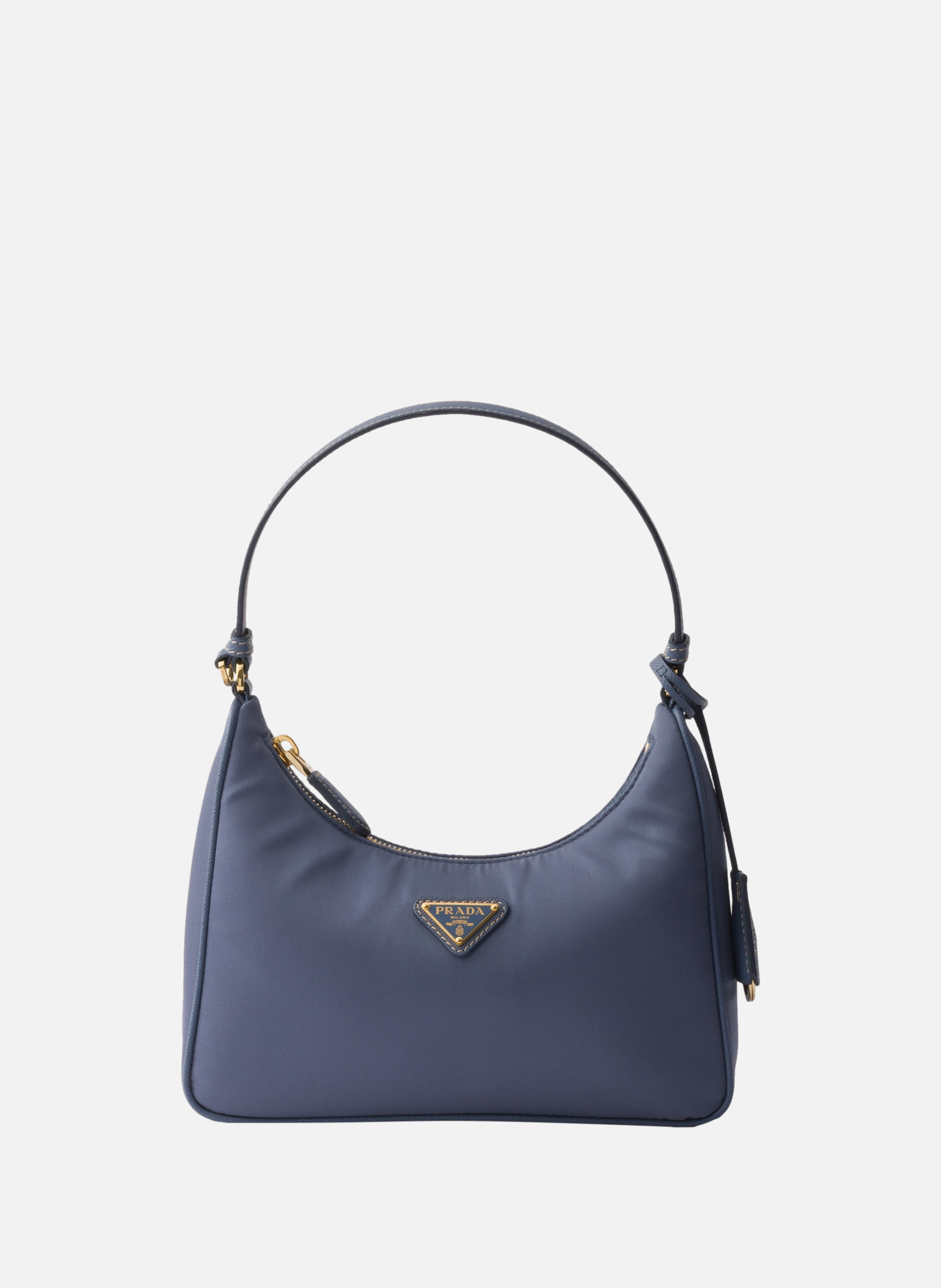 Mini sac prada re-edition 2005 en re-nylon PRADA Bleu