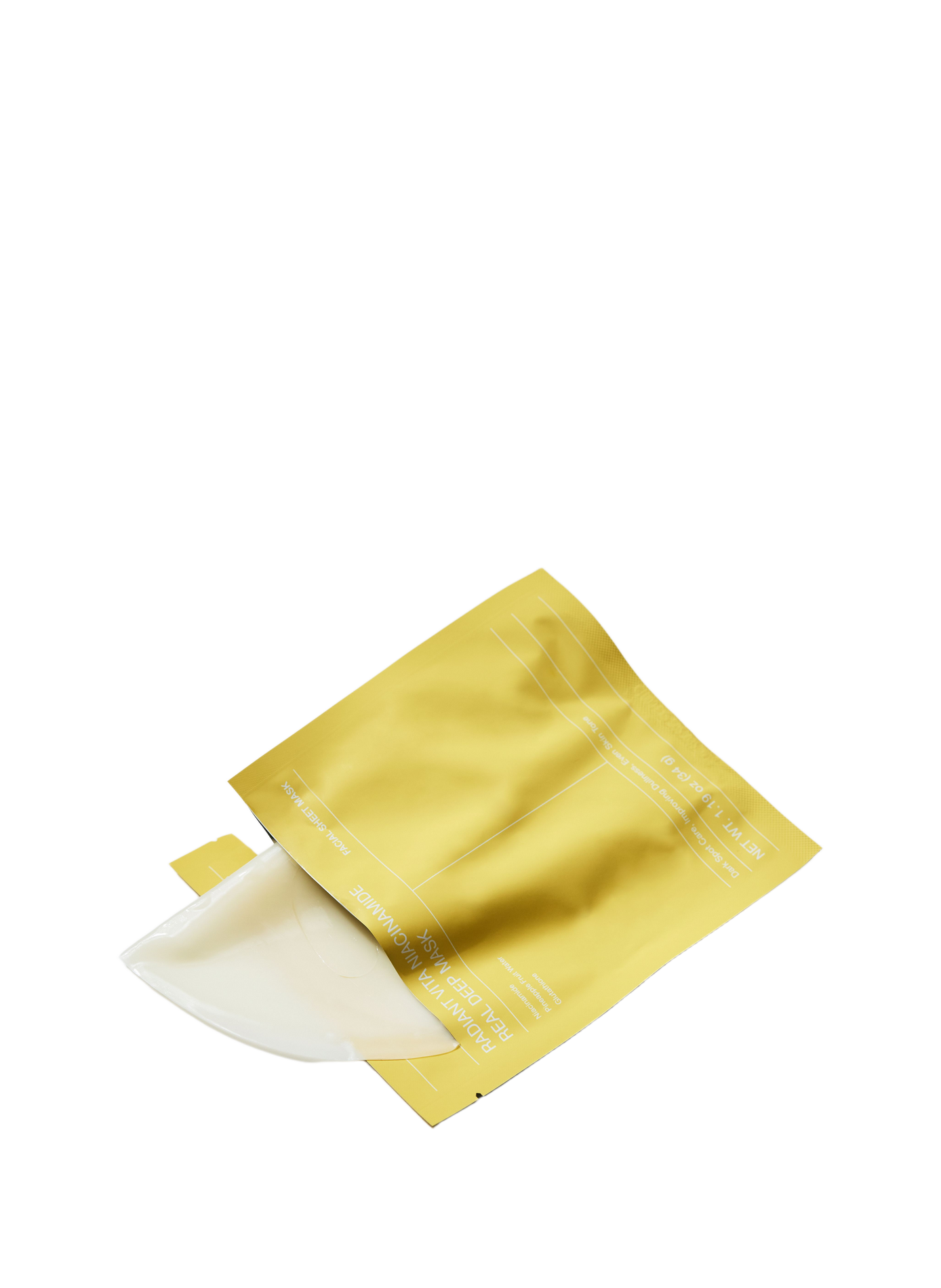 Pack de 4 Masques Radiant Éclaircissant à la Niacinamide BIODANCE No color