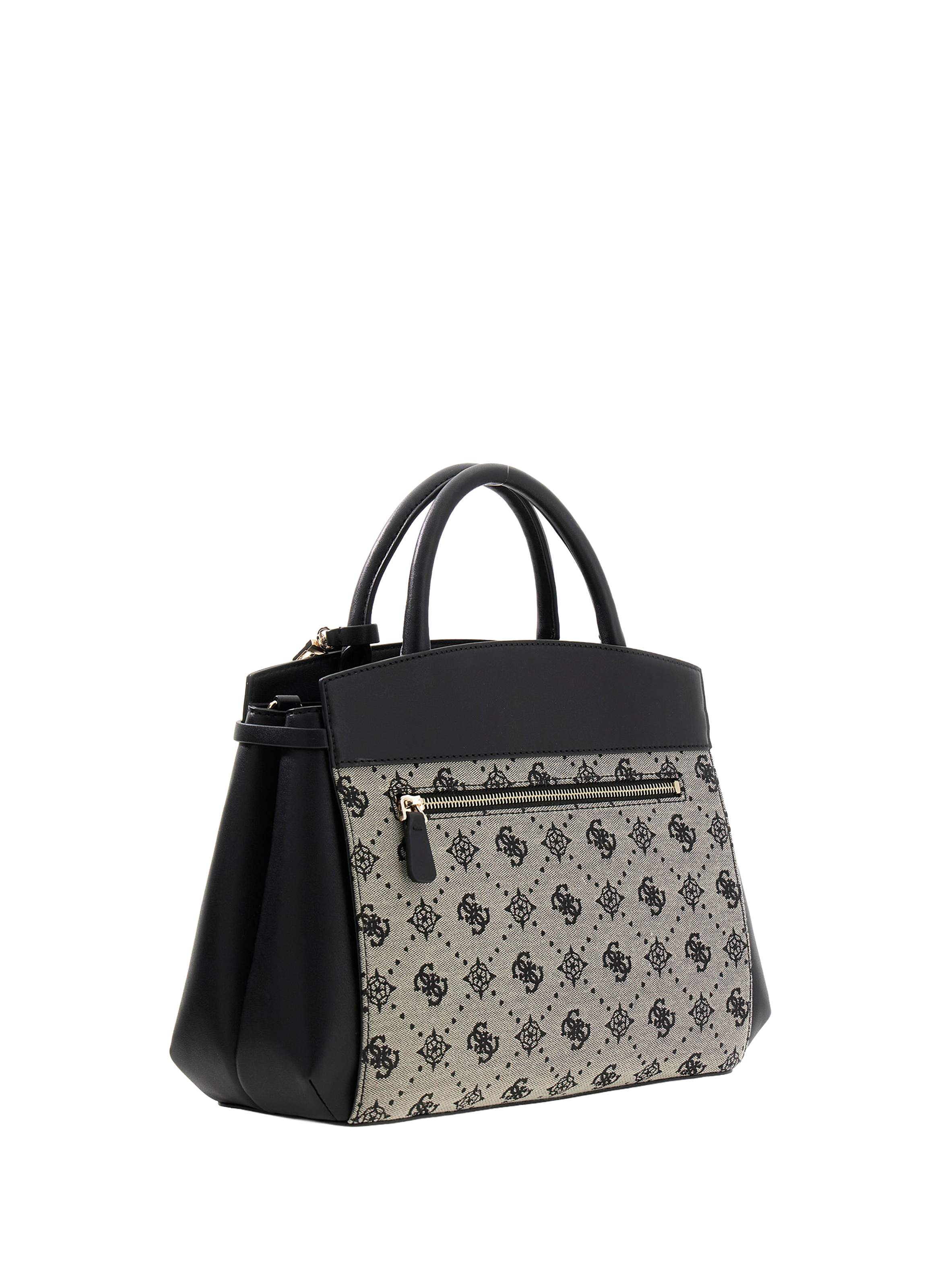 Melinda printed handbag GUESS Black