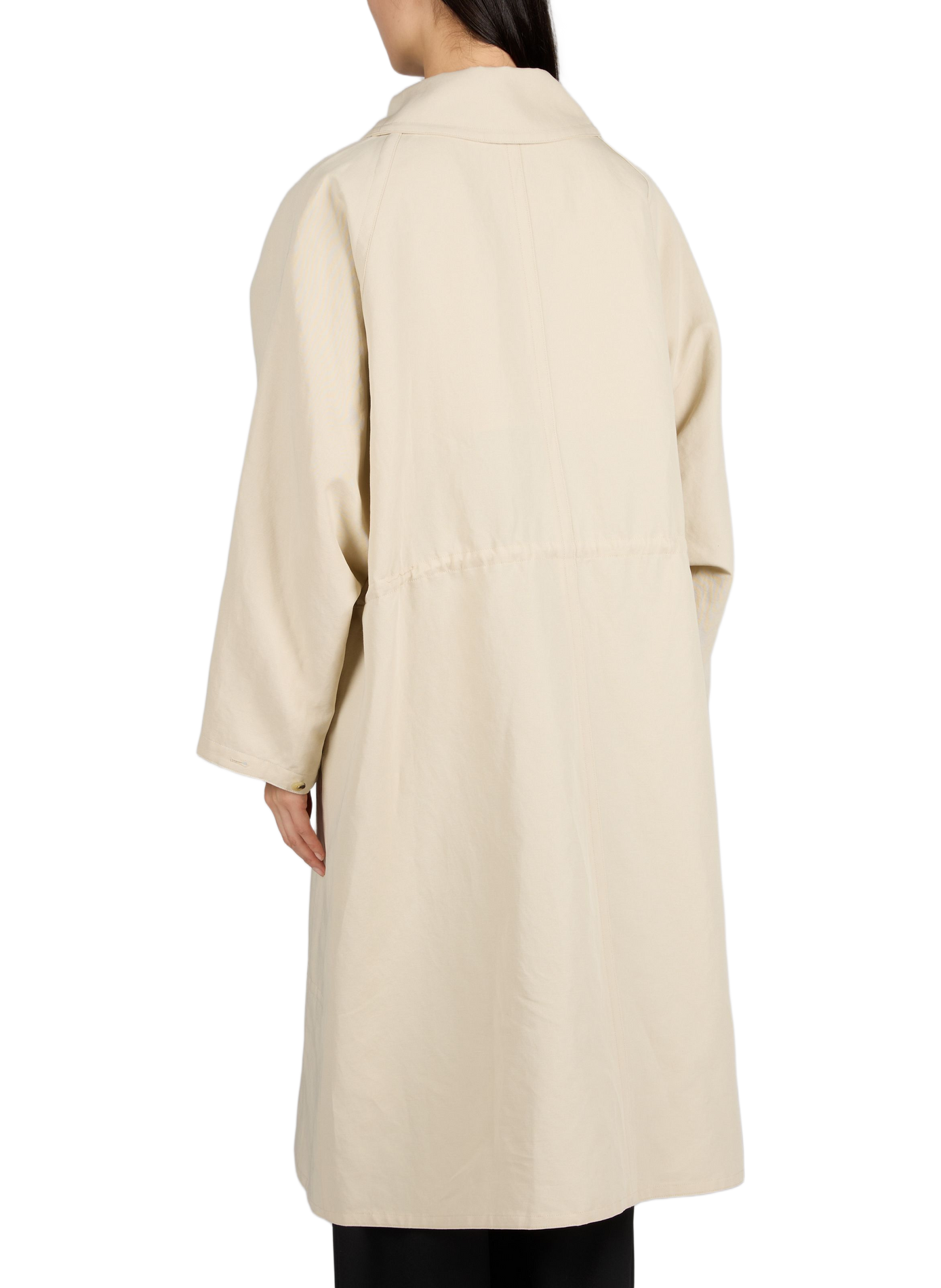 Linen and cotton coat LE 17 SEPTEMBRE Beige