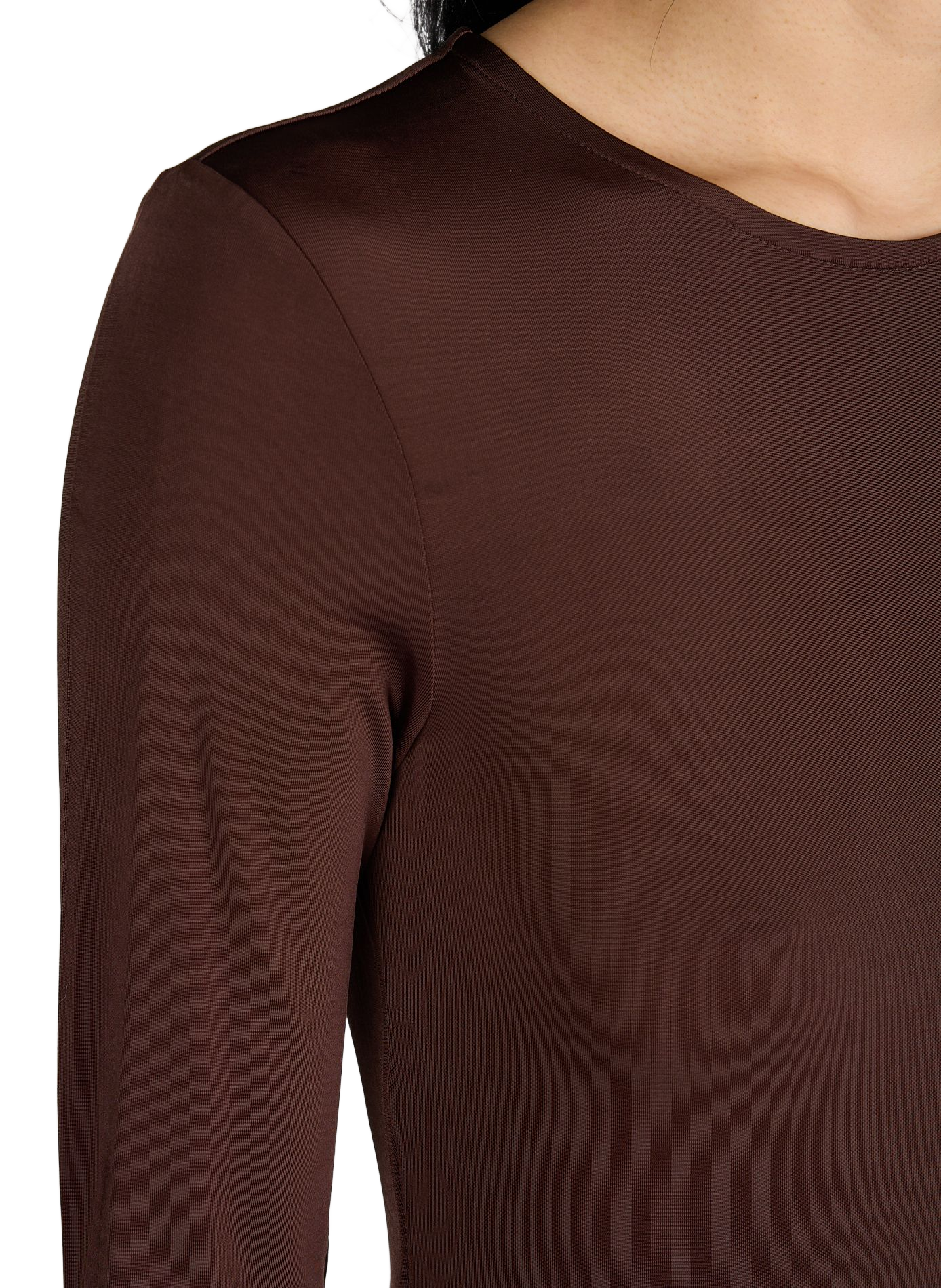 Robe midi Jitskell BAUM UND PFERDGARTEN Marron