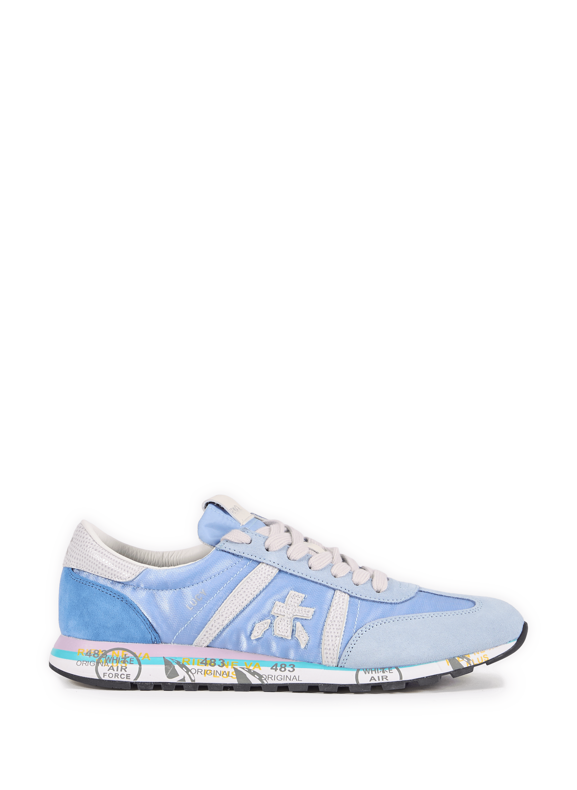 Baskets basses Lucyd à logo PREMIATA Bleu