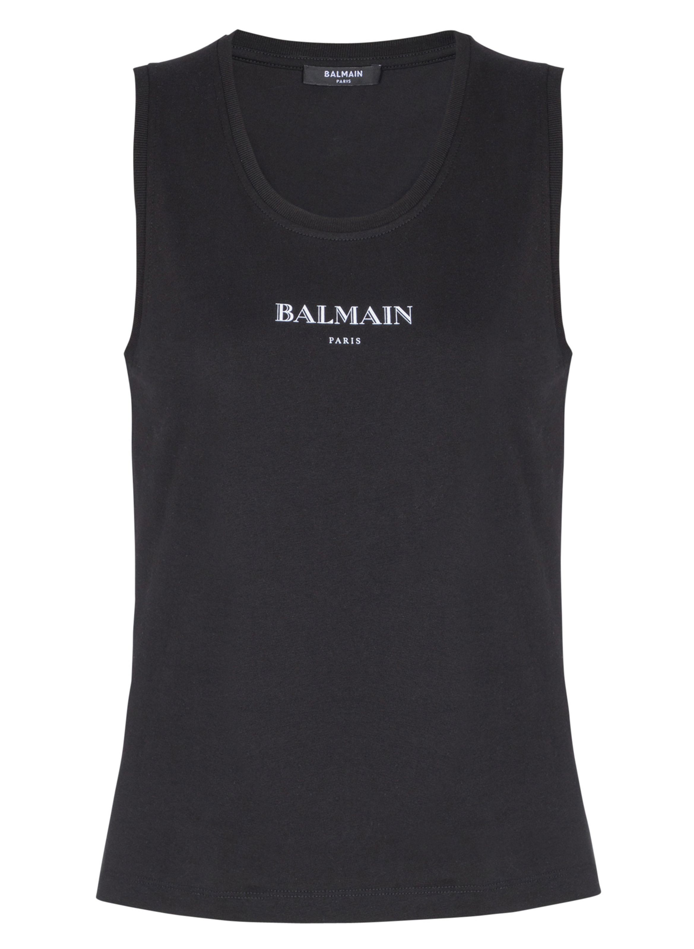 Débardeur avec imprimé balmain BALMAIN Noir