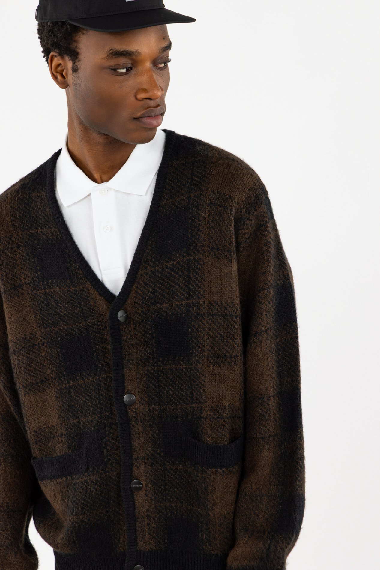 Cardigan everson cardigan CARHARTT WIP Marron