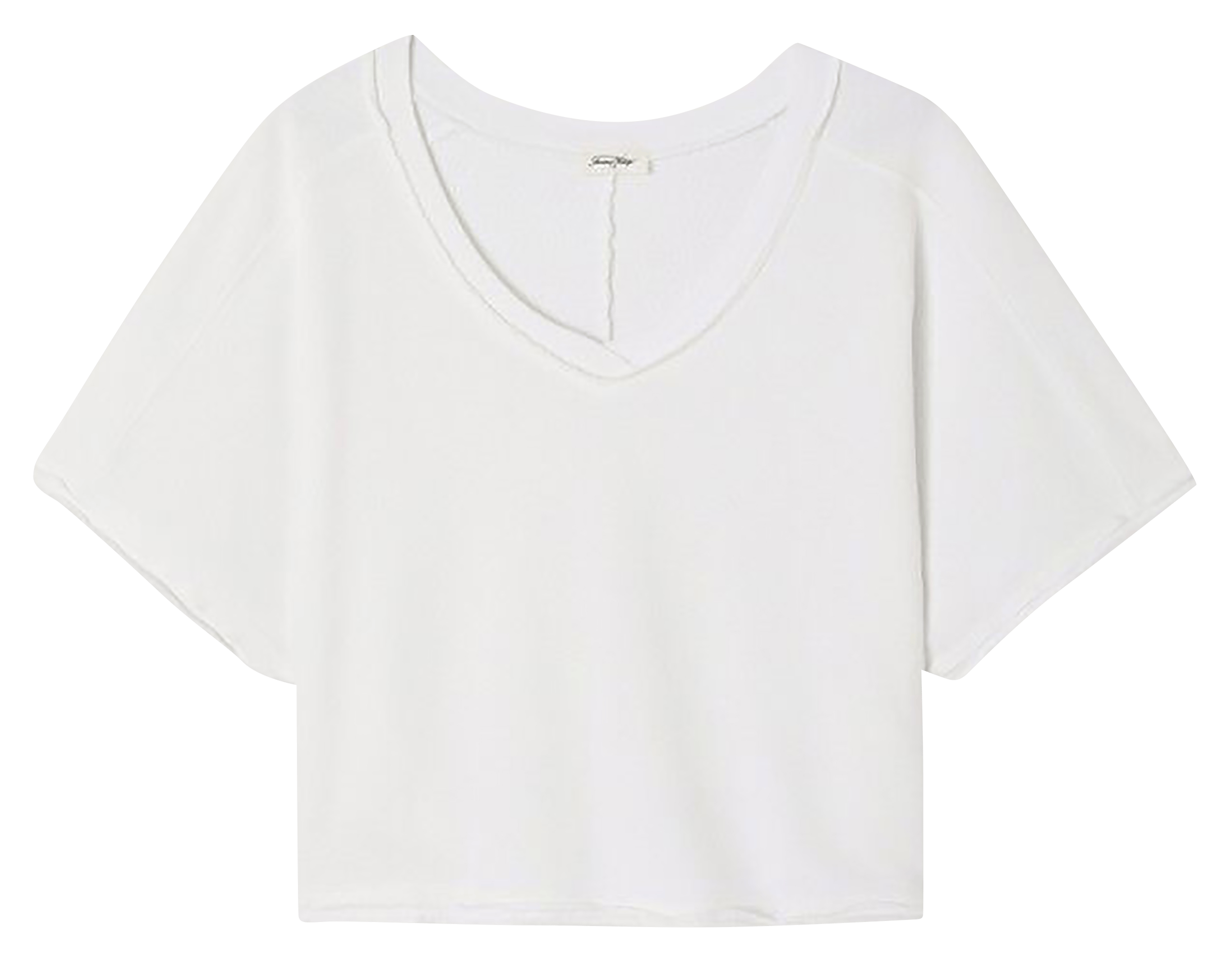 T-shirt oversize en coton vibtown AMERICAN VINTAGE Blanc