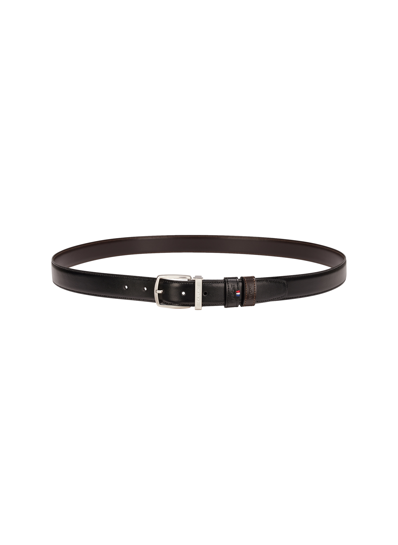 Line D reversible leather belt S.T. DUPONT Black